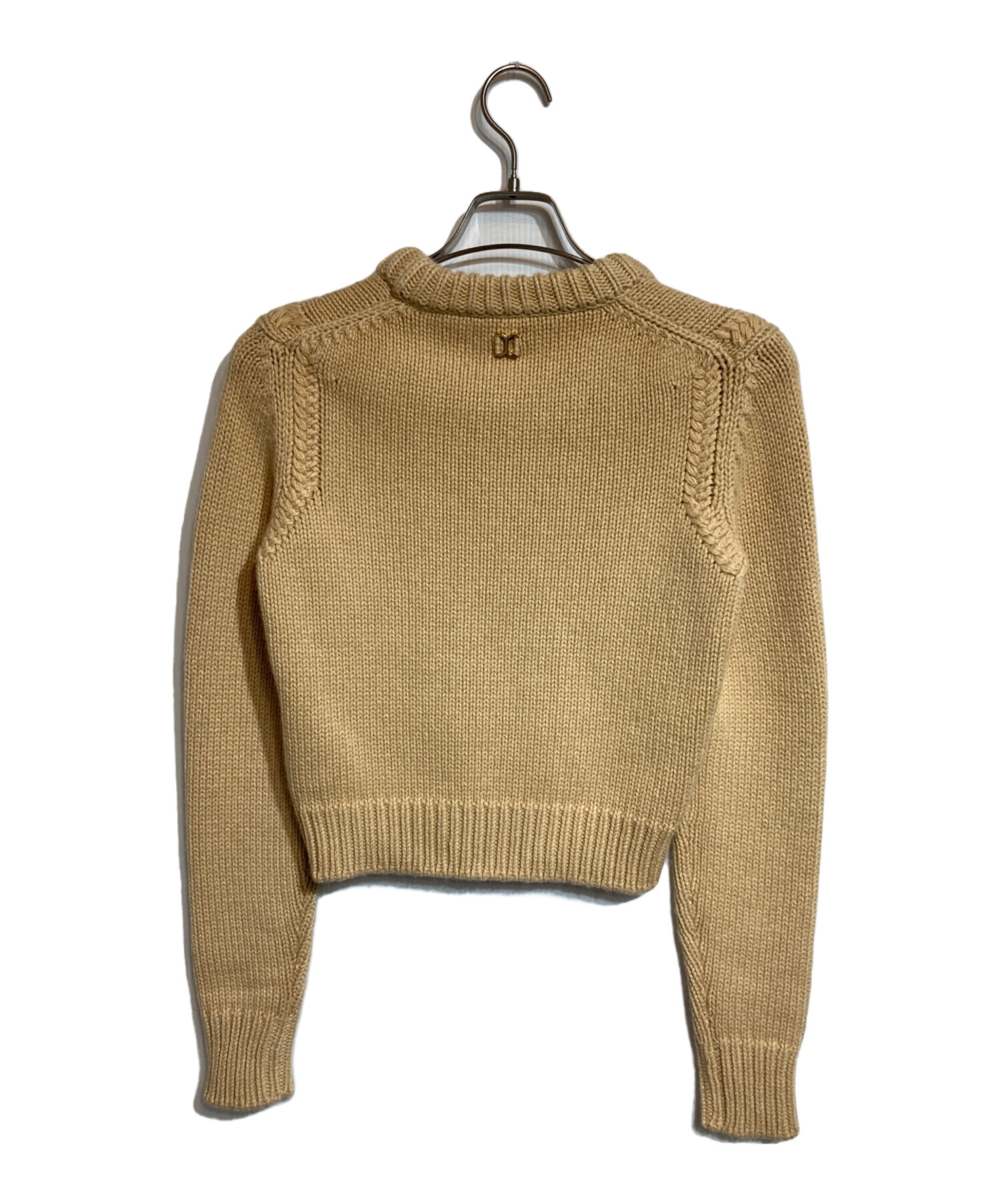 中古・古着通販】Chloe (クロエ) ニット ベージュ サイズ:M｜ブランド