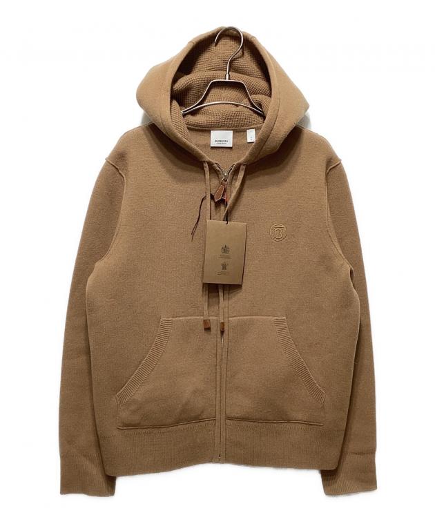 中古・古着通販】BURBERRY (バーバリー) カシミヤニットジップパーカー 