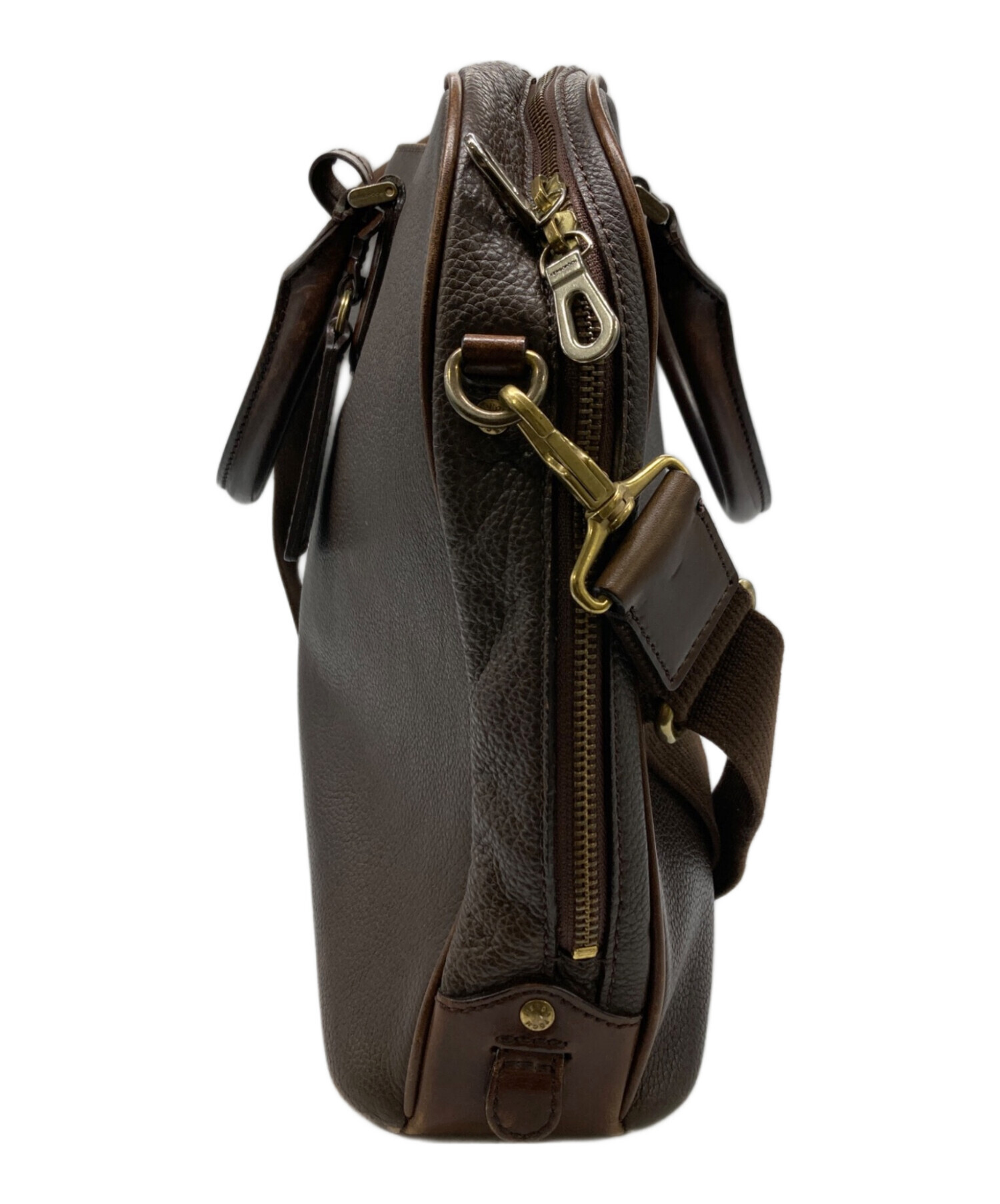 【極美品】HERGOPOCH ボディバッグ 2way ブラウン HERGOPOCH エルゴポック ブラウン 2WAYバッグ (エルゴポック) 中古