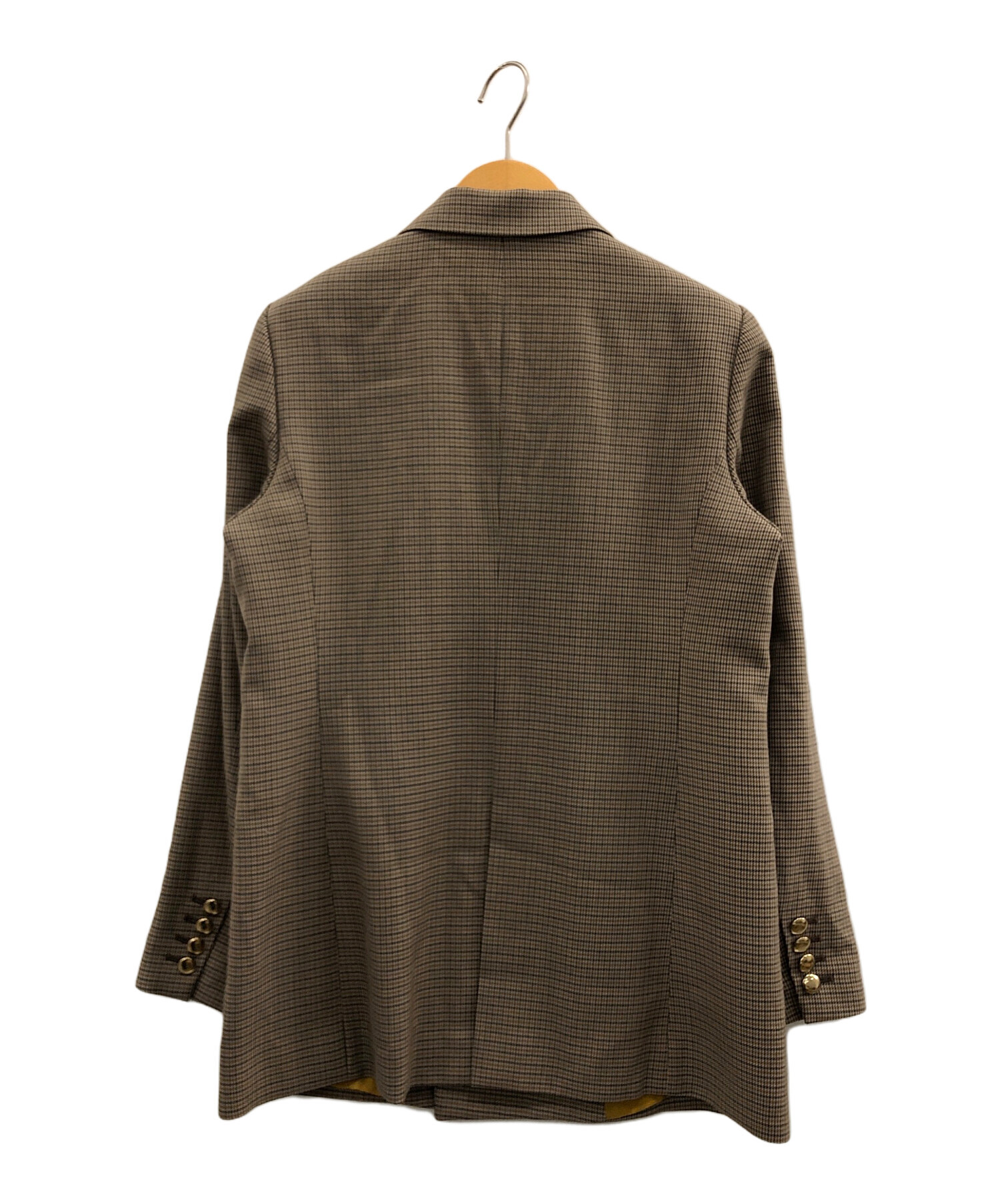 中古・古着通販】ANAYI (アナイ) ダブルジャケット ベージュ