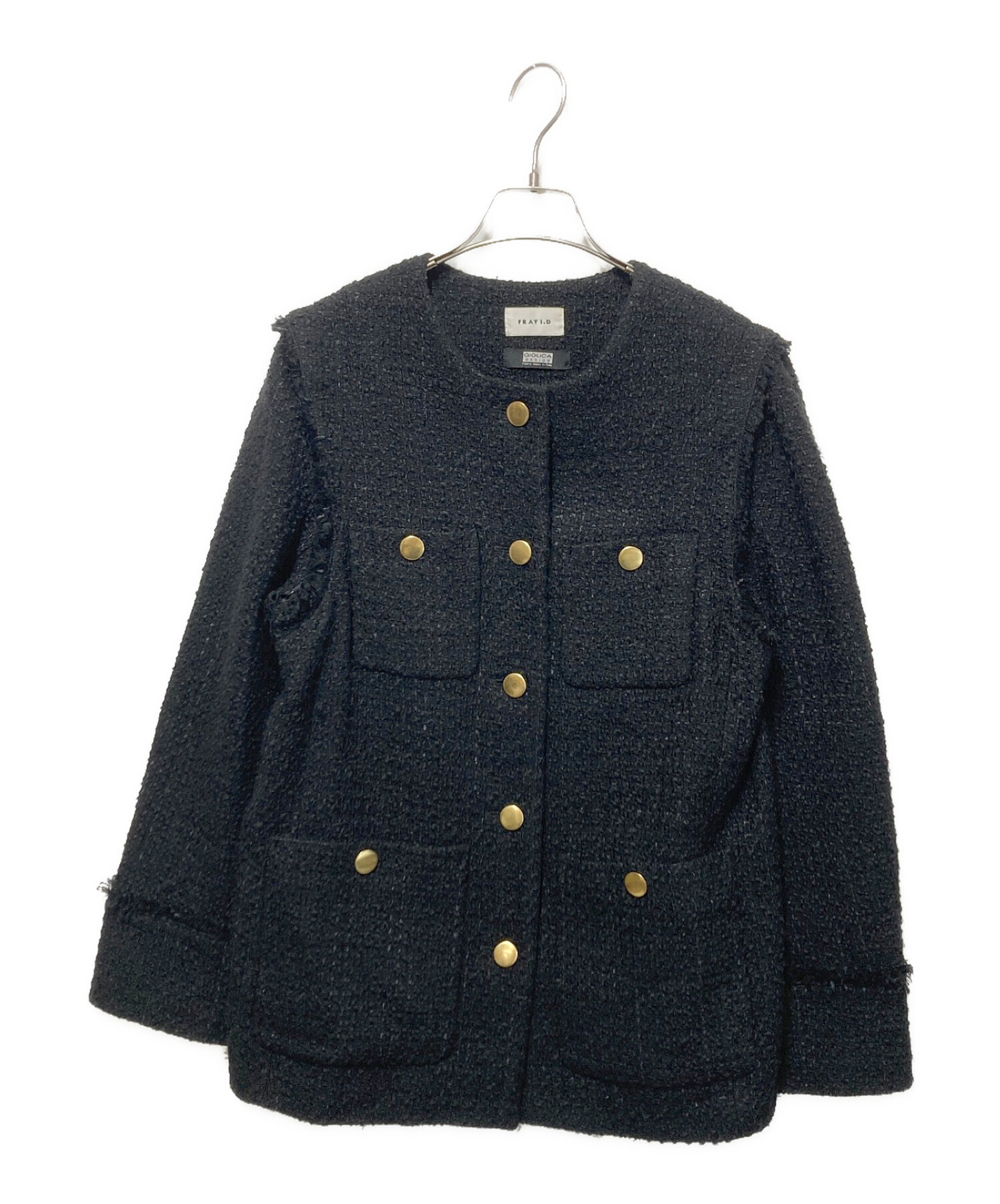 中古・古着通販】FRAY ID (フレイ アイディー) GIOLICA 2WAYツイード