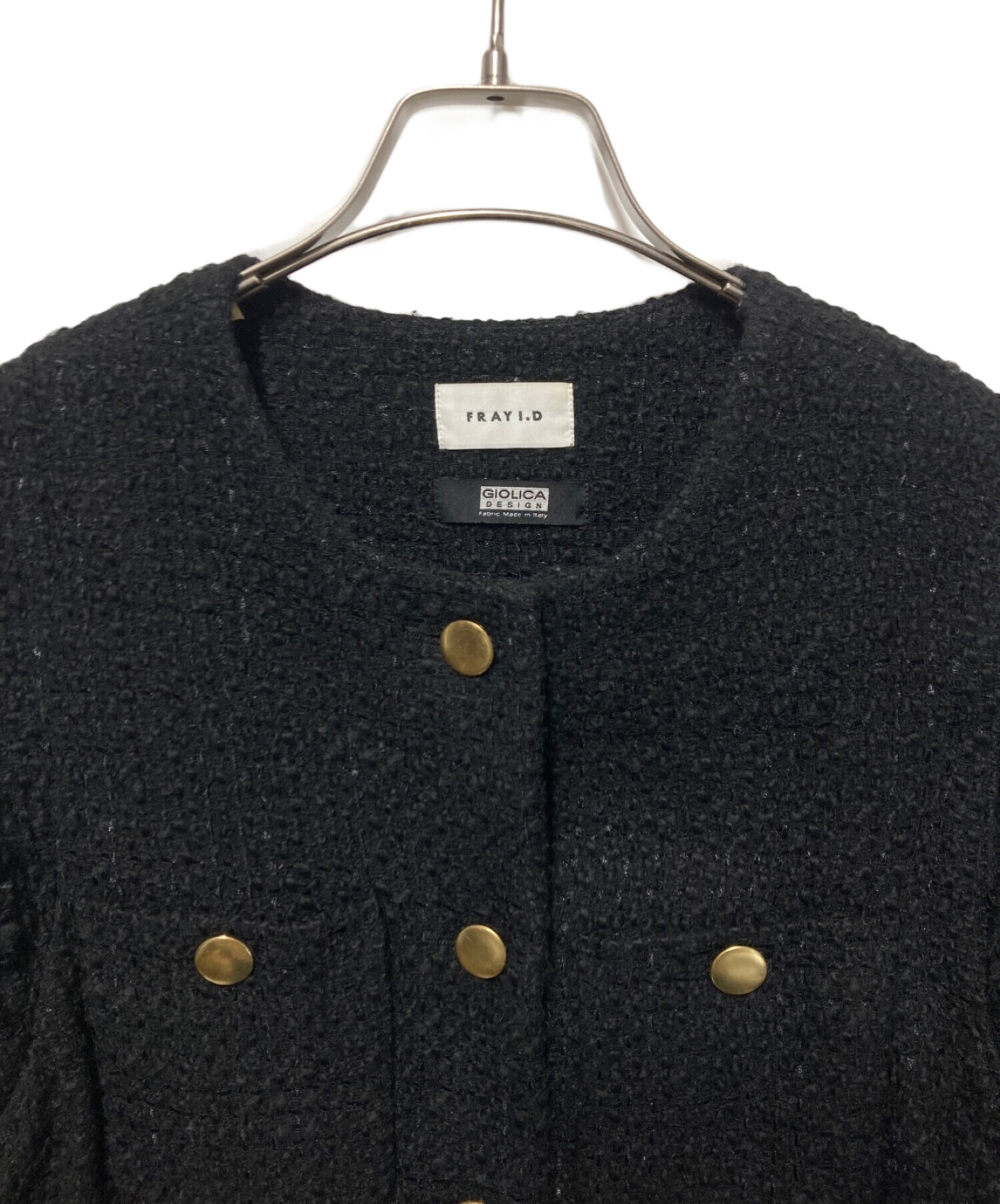 中古・古着通販】FRAY ID (フレイ アイディー) GIOLICA 2WAYツイード