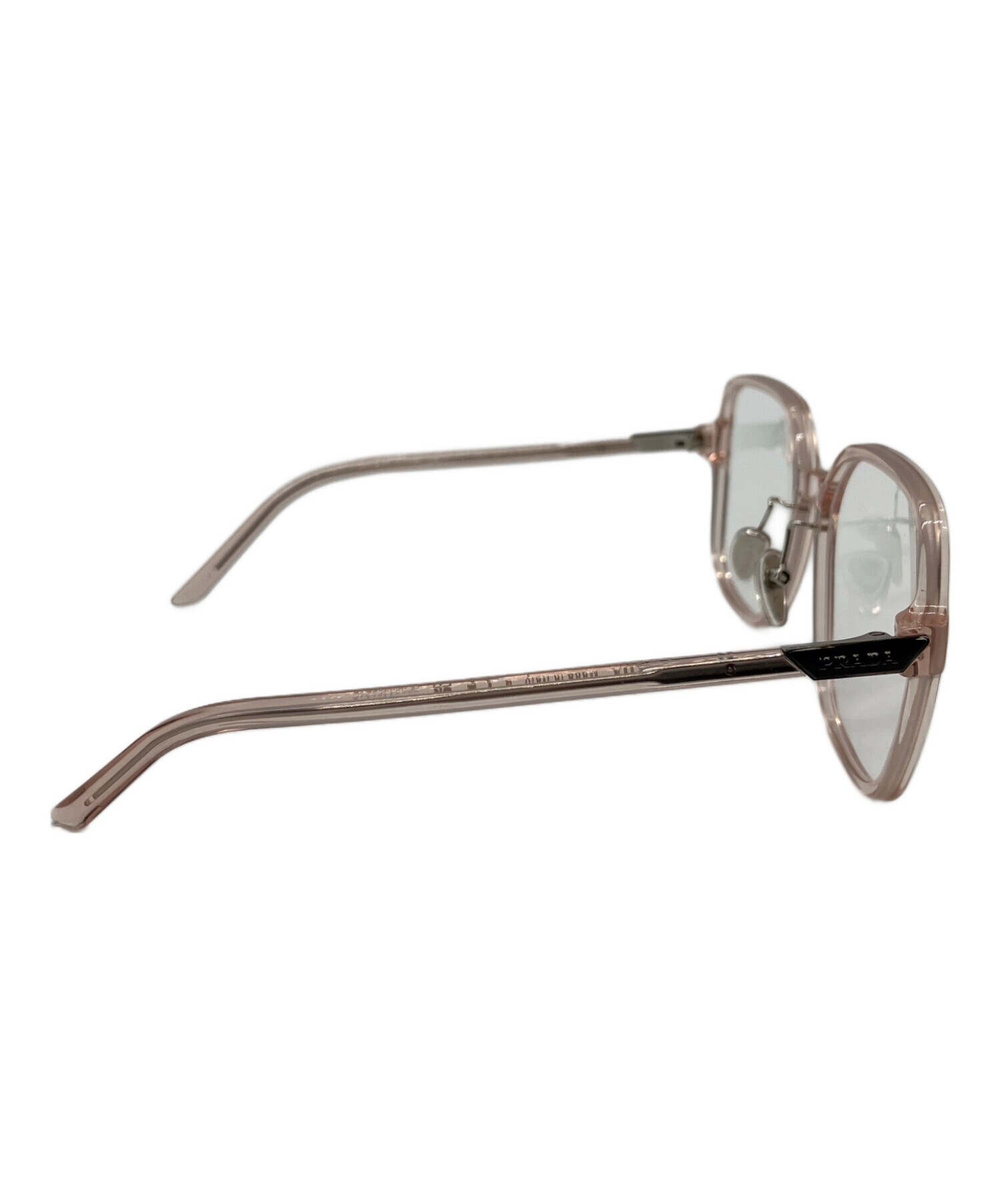 中古・古着通販】PRADA (プラダ) 伊達眼鏡 サイズ:56□18｜ブランド