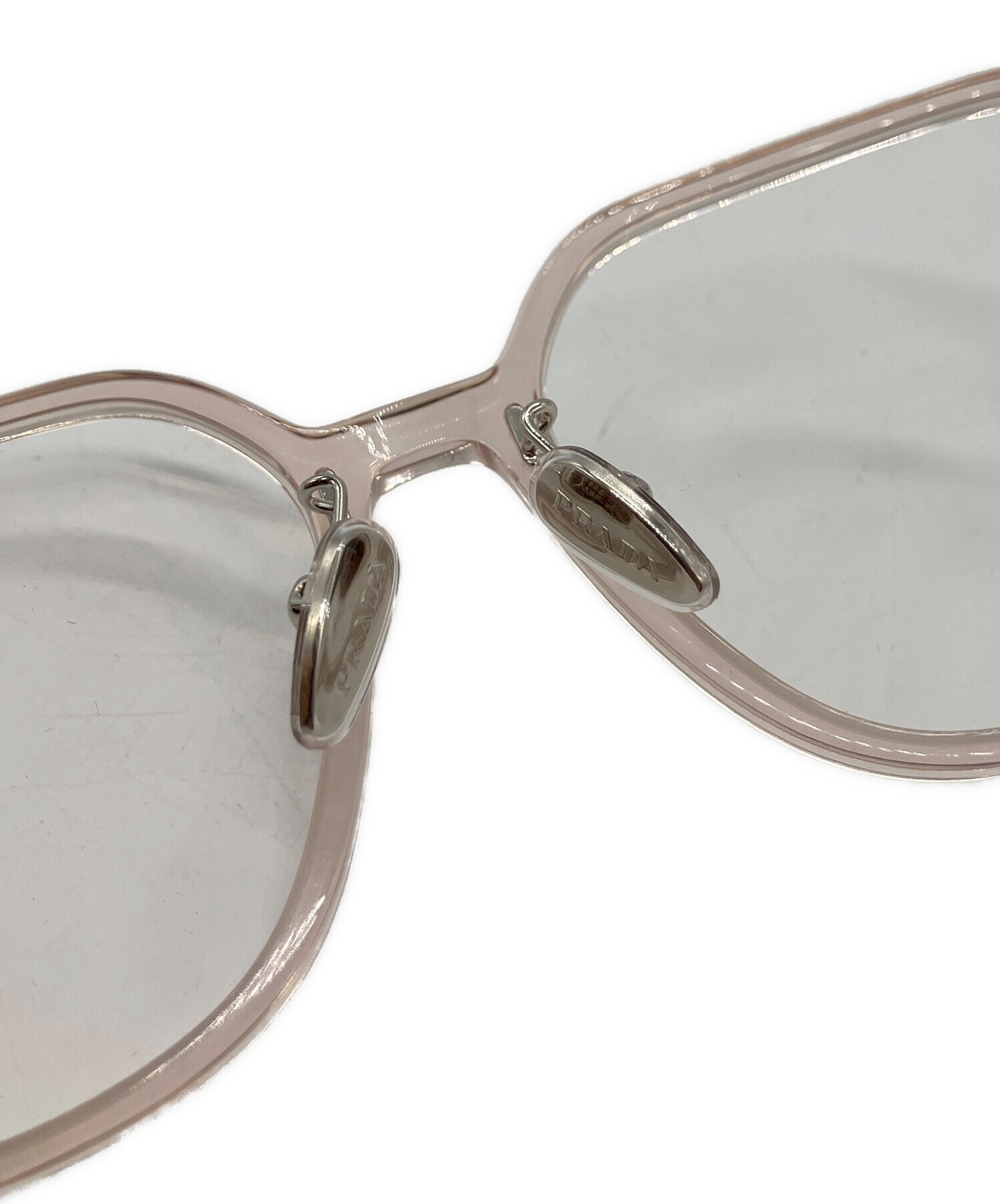 プラダ　マガジン PRADA (プラダ) レザー プレートロゴ 二つ折り 財布 PR2ML049QHH