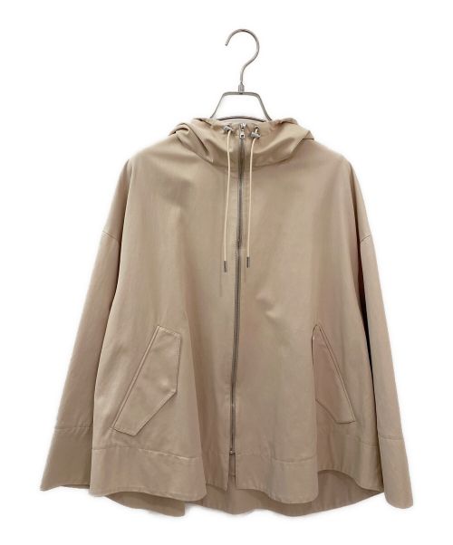 中古・古着通販】ebure (エブール) ビスコサテンジップアップブルゾン