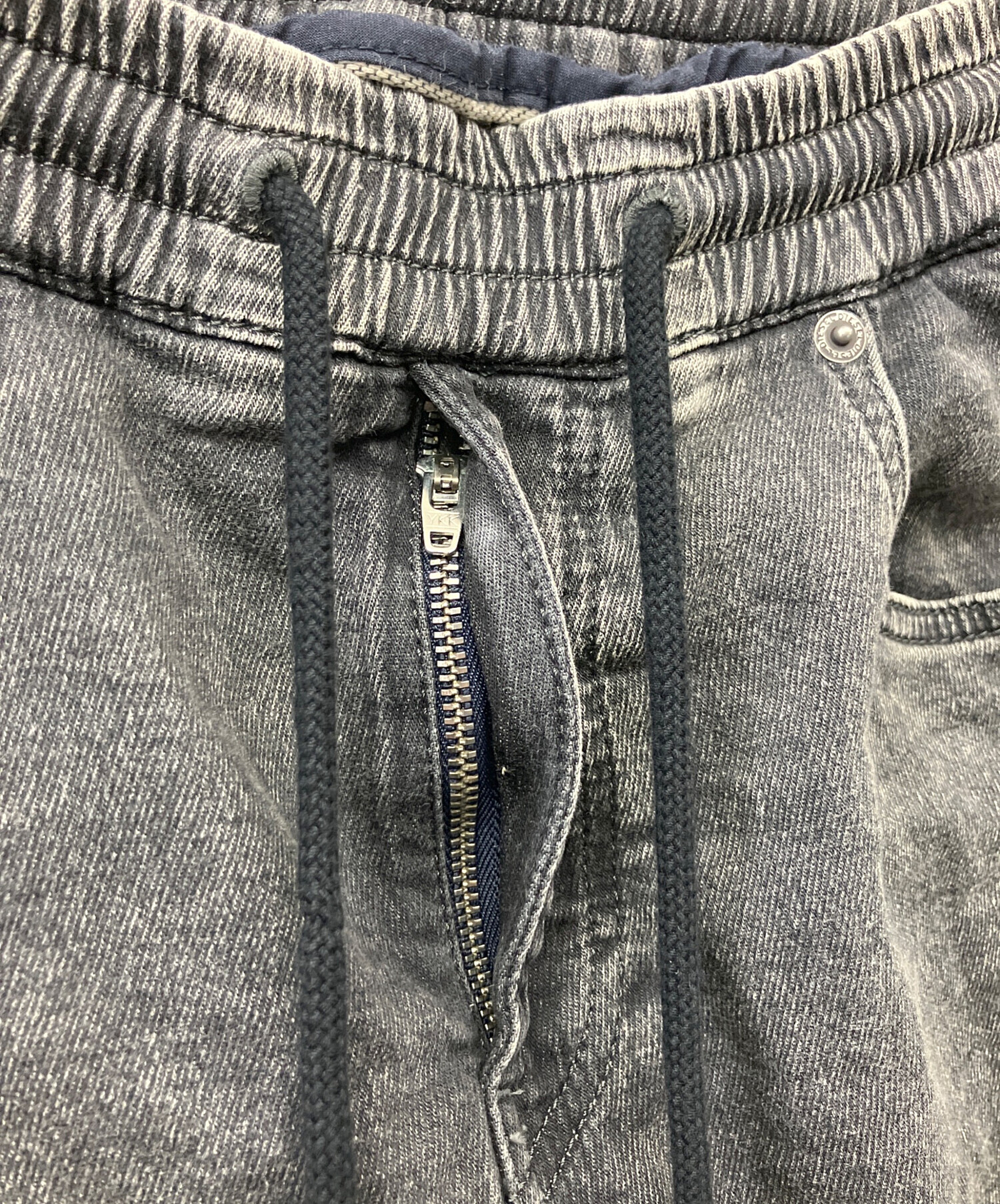 中古・古着通販】DIESEL (ディーゼル) デニムカーゴパンツ ブラック