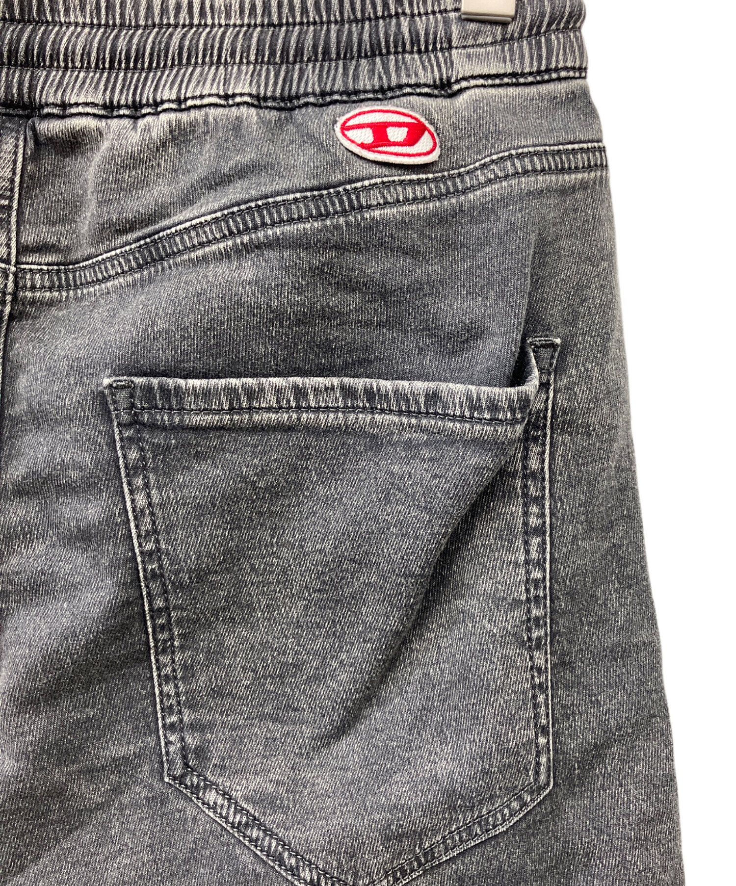 中古・古着通販】DIESEL (ディーゼル) デニムカーゴパンツ ブラック