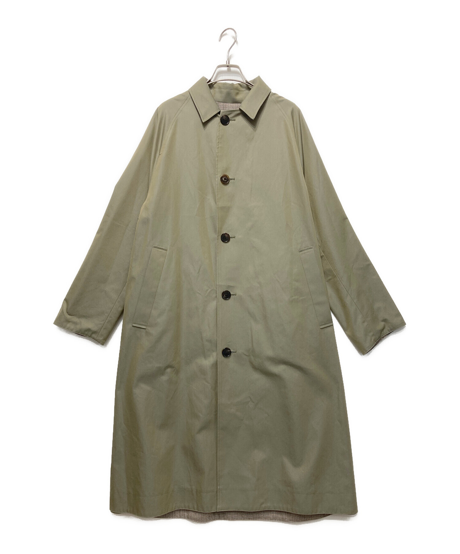 TICCA リバーシブル ステンカラーコート TICCA リバーシブルステン