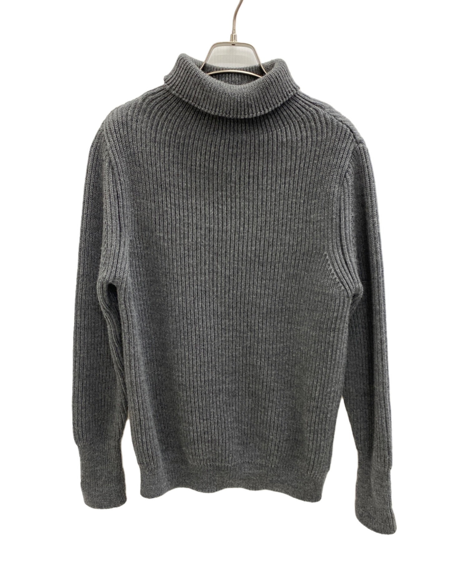 アンデルセンアンデルセン 7G タートルネック ニット オフホワイト S