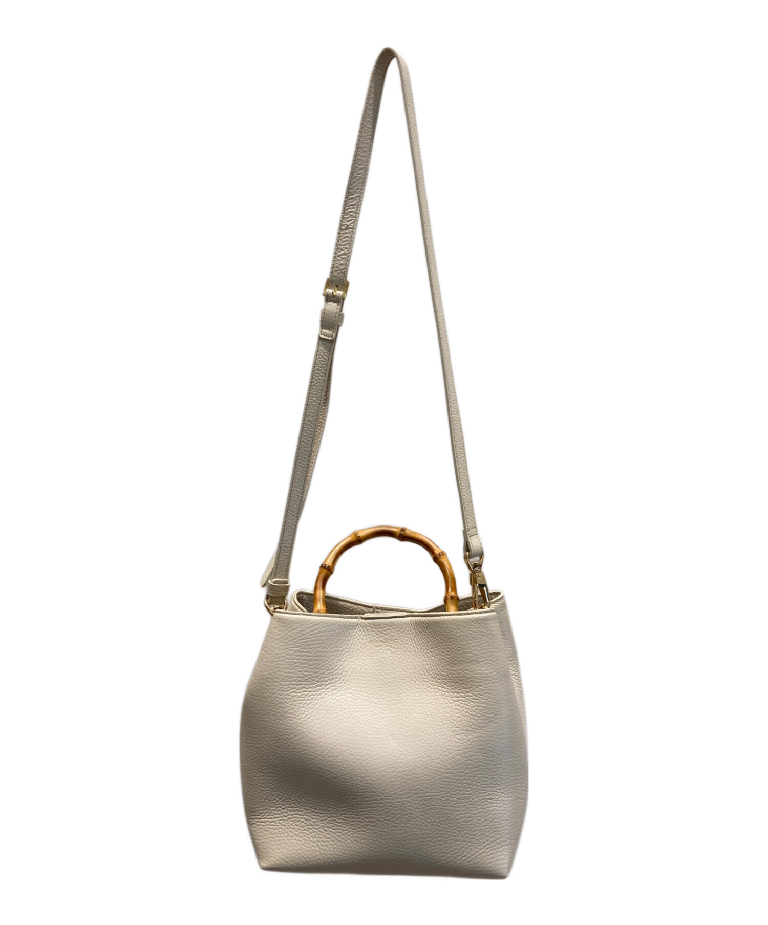 中古・古着通販】VIOLAd'ORO (ヴィオラドーロ) バンブースクエアバッグ