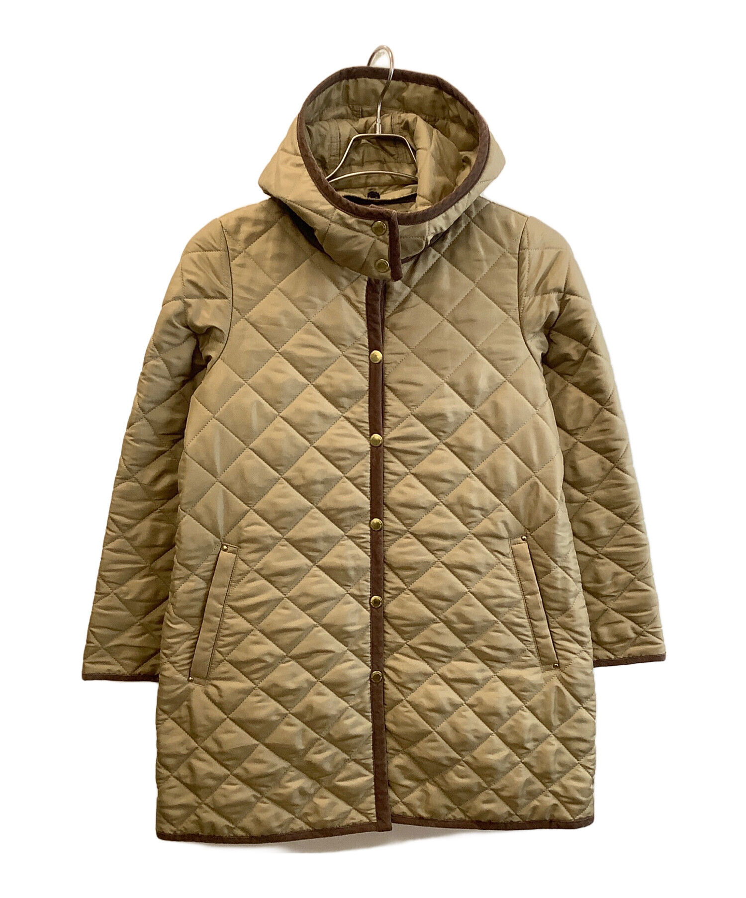 トラディショナルウェザーウェア　キルティングコート　ベージュ 中古・古着通販】Traditional Weatherwear (トラディショナルウェザー