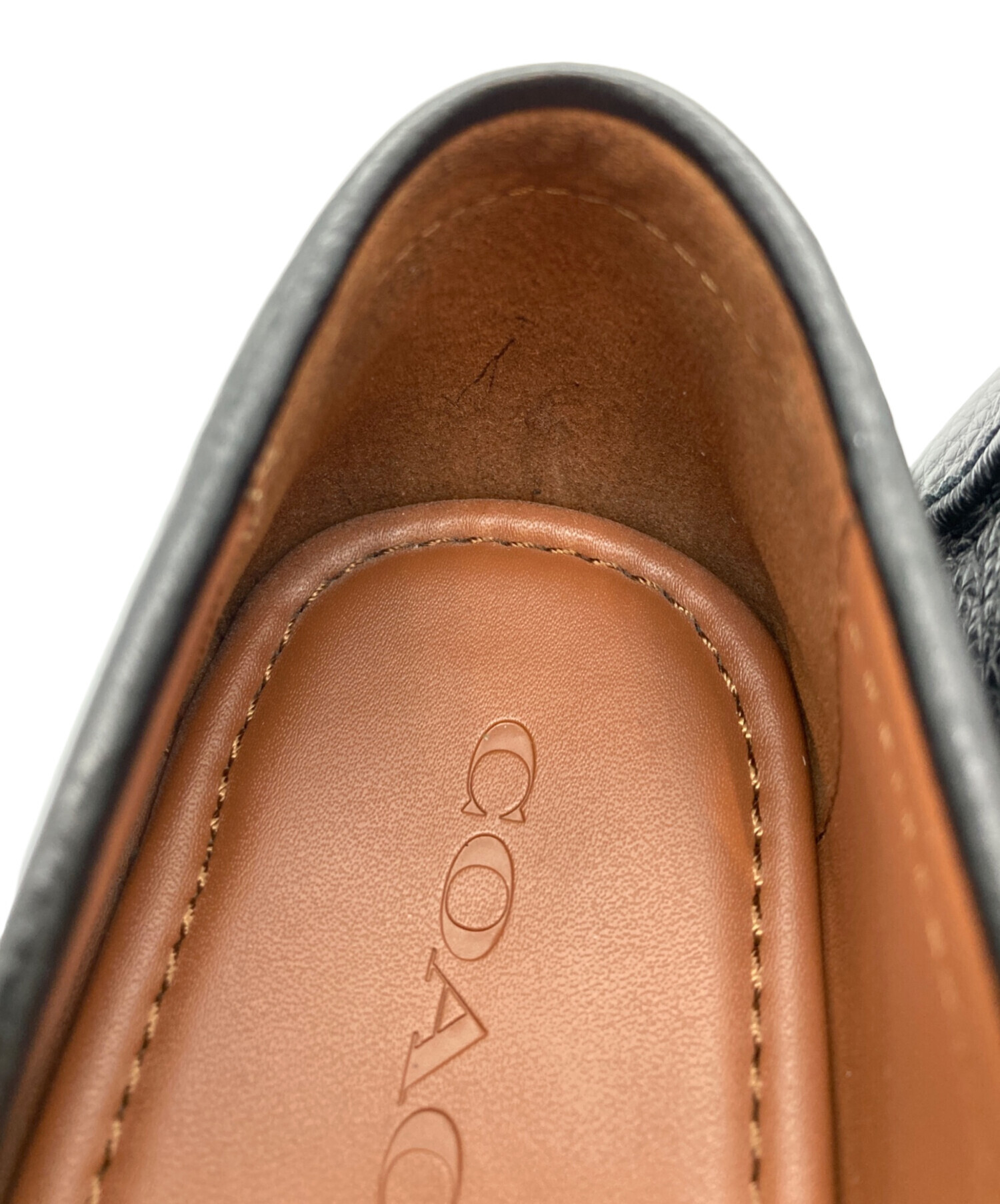 中古・古着通販】COACH (コーチ) メイビス ローファー ブラック サイズ