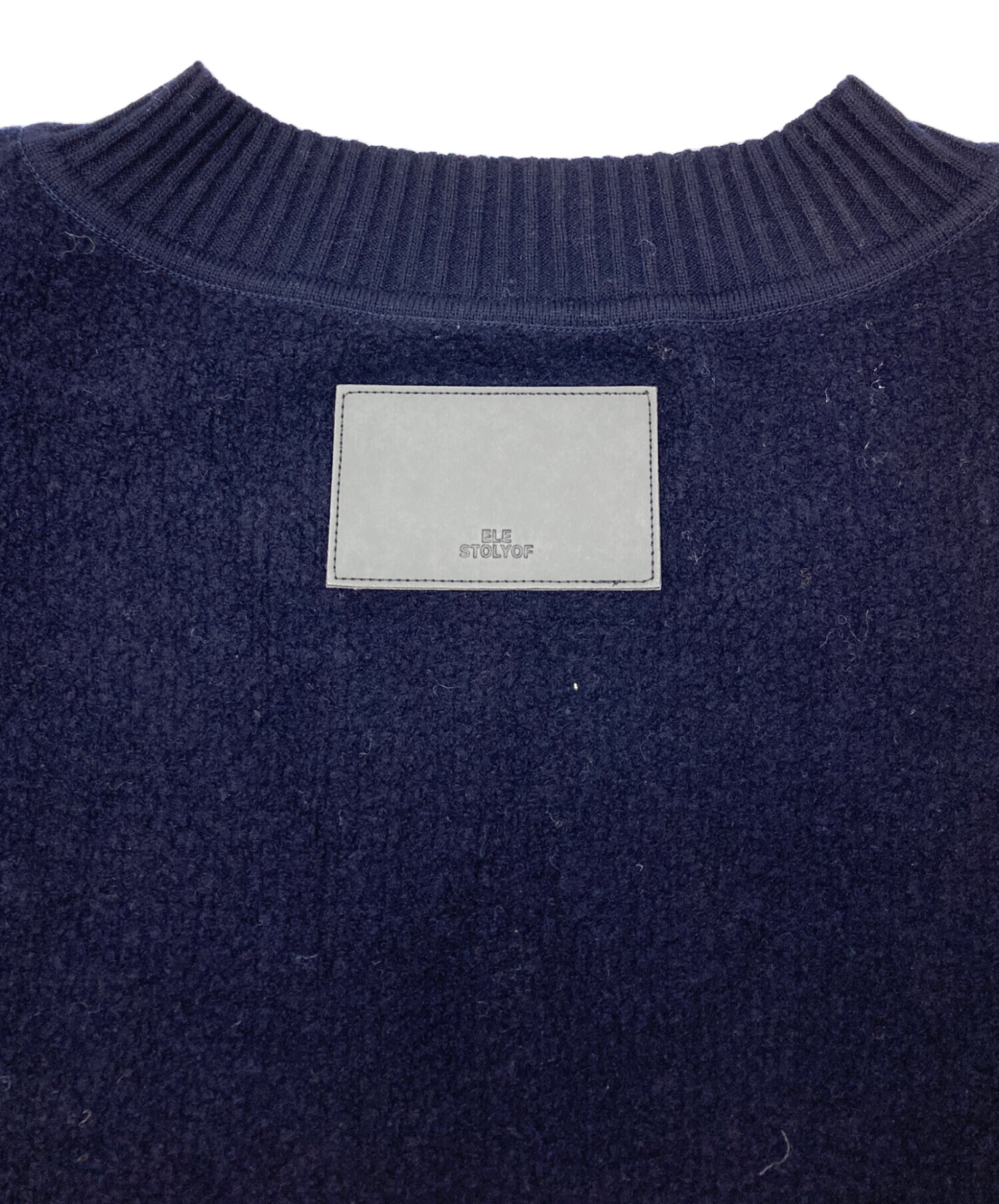 ニット/セーター ELE STOLYOF Wool Pile Reversible Knit 中古・古着通販】ELE STOLYOF (エレ ストリオフ) Wool pile Reversible