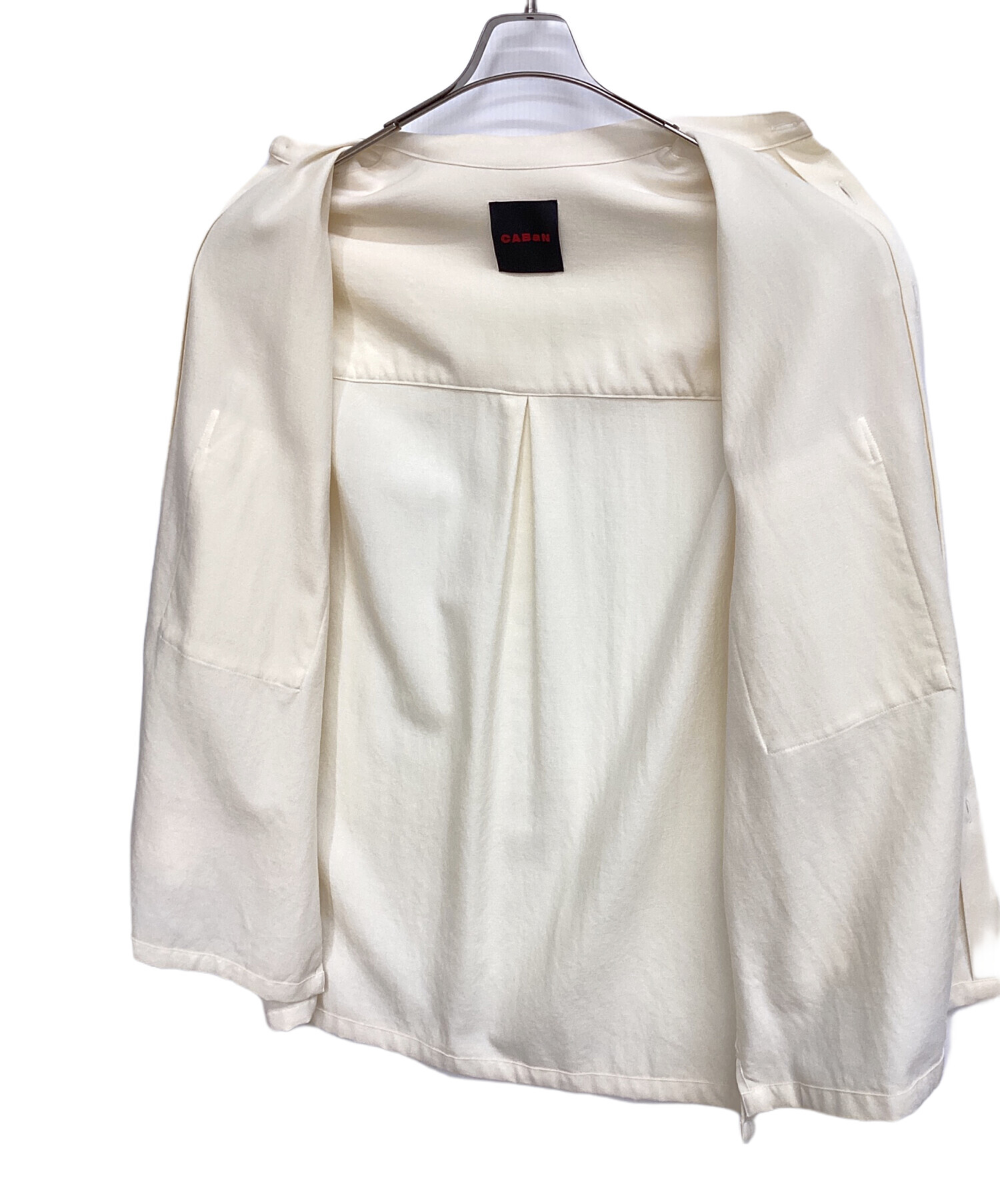 中古・古着通販】CABaN (キャバン) ウールギャバジン ビッグシャツ