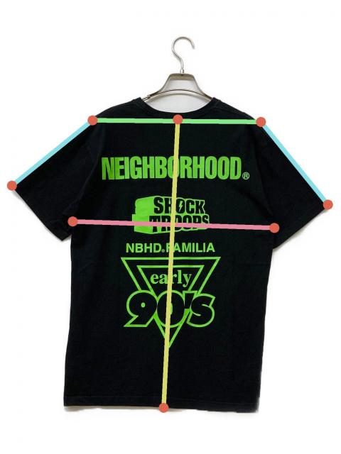 【中古】ネイバーフッド NEIGHBORHOOD CLASS C-TEE SS BLACK XXL クラス プリント Tシャツ 半袖 ブラック 中古・古着通販】NEIGHBORHOOD (ネイバーフッド) FAMILIA/C-TEE.SS