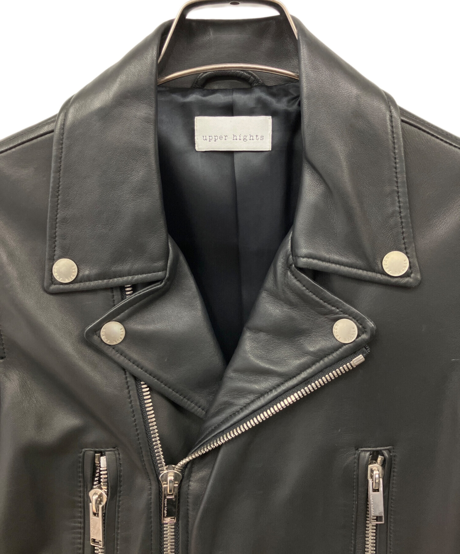 中古・古着通販】upper hights (アッパーハイツ) ダブルライダース