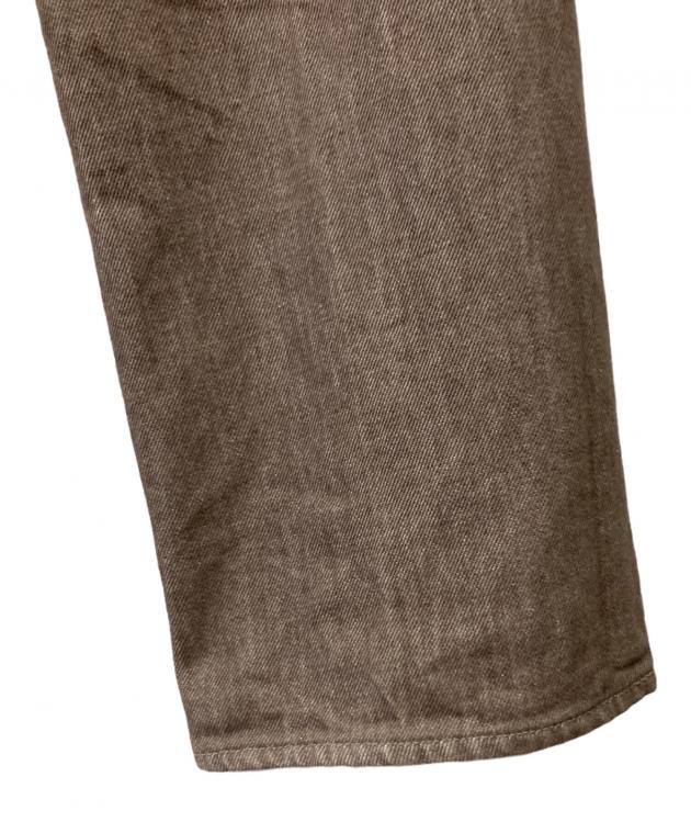 中古・古着通販】AURALEE (オーラリー) HARD TWIST BROWN DENIM 5P