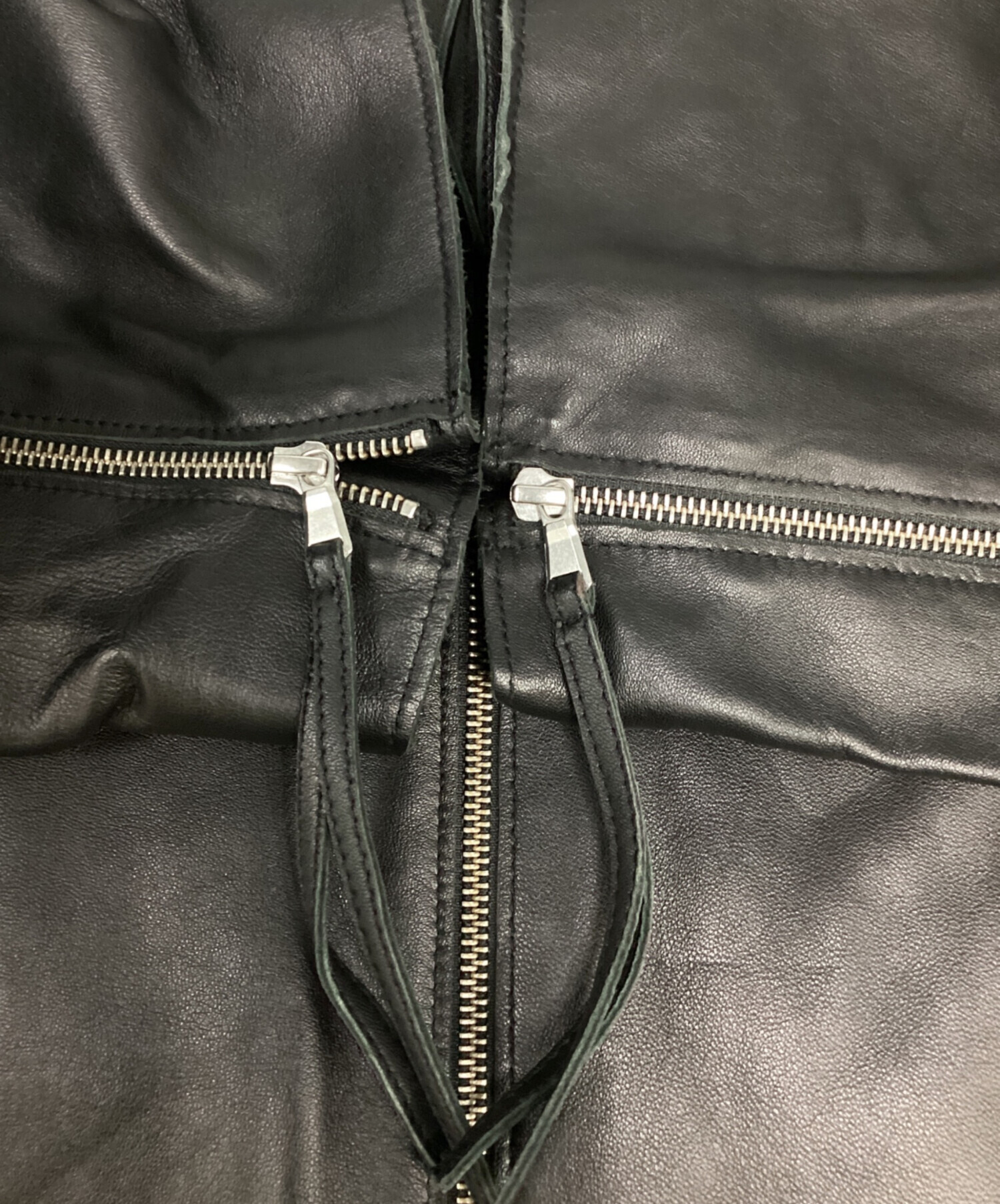 中古・古着通販】MAISON SPECIAL (メゾンスペシャル) ラムレザー