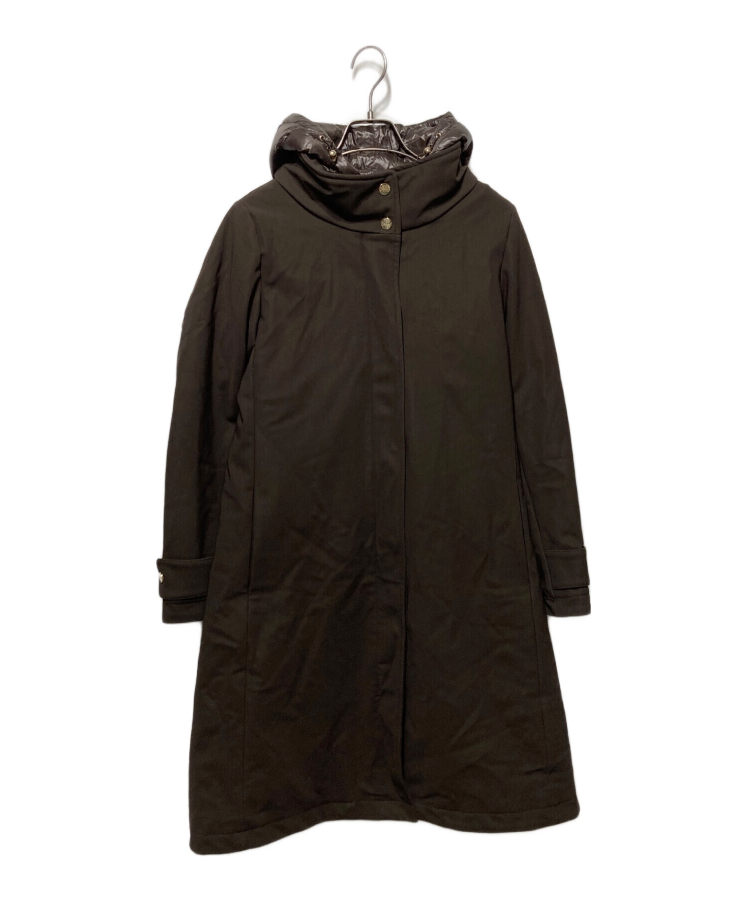 中古・古着通販】HERNO (ヘルノ) フーデッドダウンコート ブラウン 
