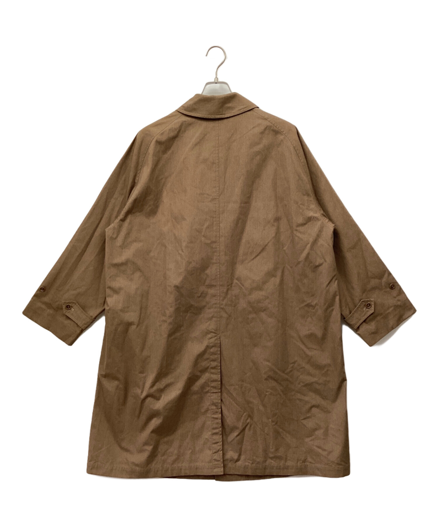中古・古着通販】LE (エルイー) T/Cバルカラーコート ベージュ サイズ