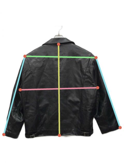 中古・古着通販】SUBCIETY (サブサエティ) FAKE LEATHER RIDERS