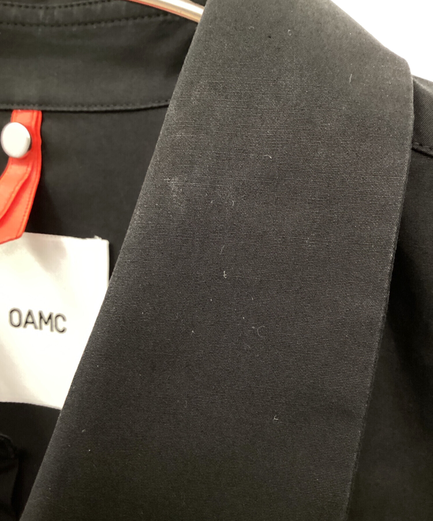 中古・古着通販】OAMC (オーエーエムシー) S/S比翼シャツ ブラック