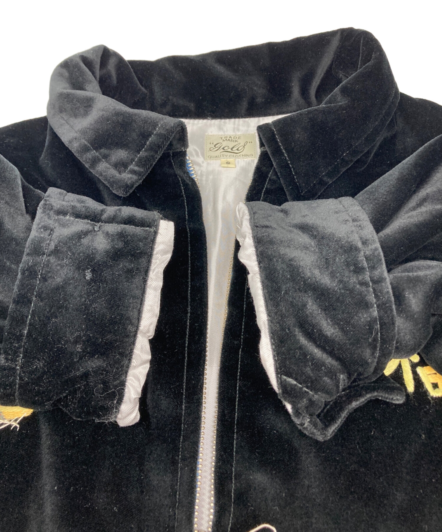 中古・古着通販】gold (ゴールド) VELVETEEN PADDING VIETNAM JACKET
