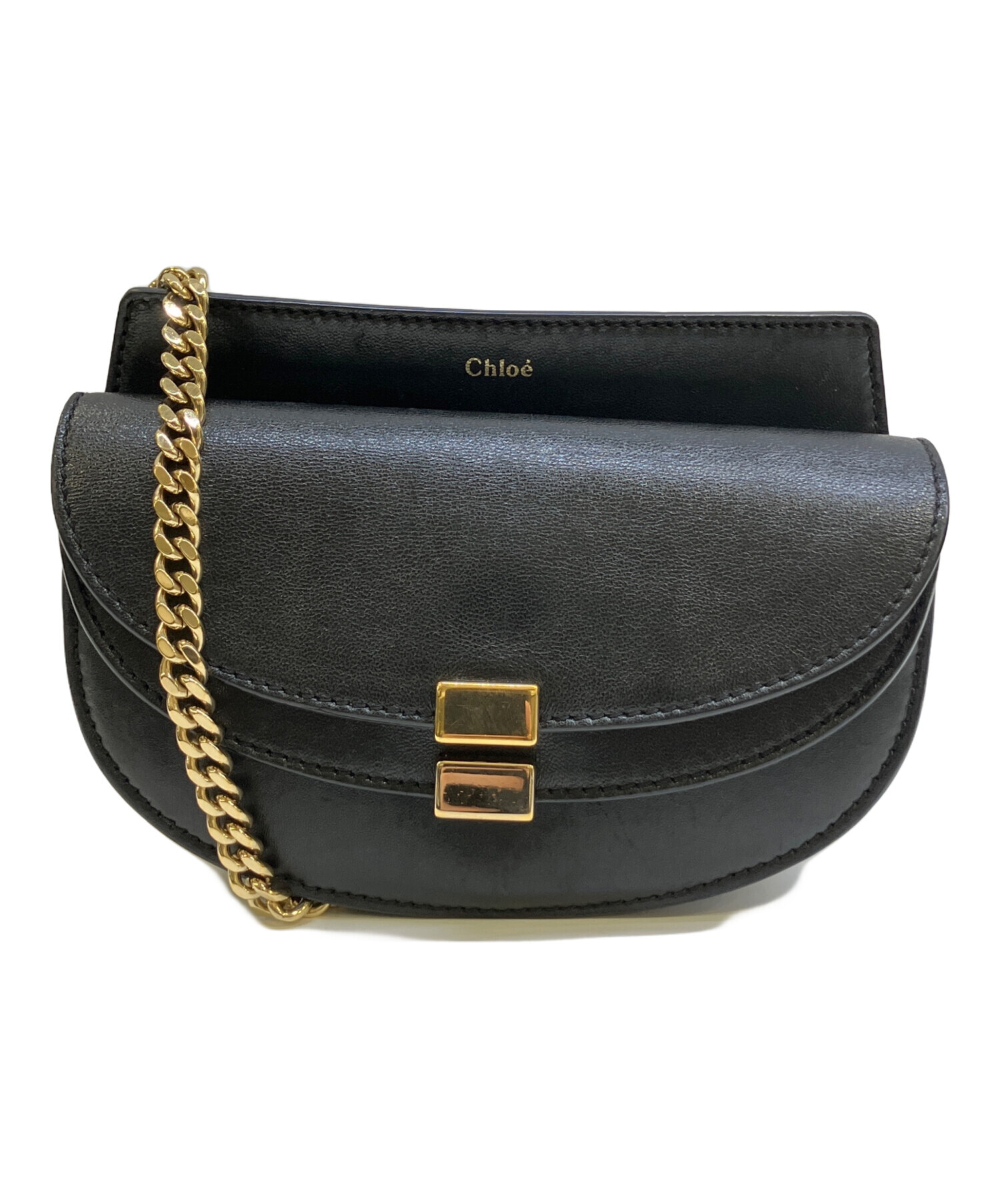 中古・古着通販】Chloe (クロエ) ジョージア チェーンショルダーバッグ