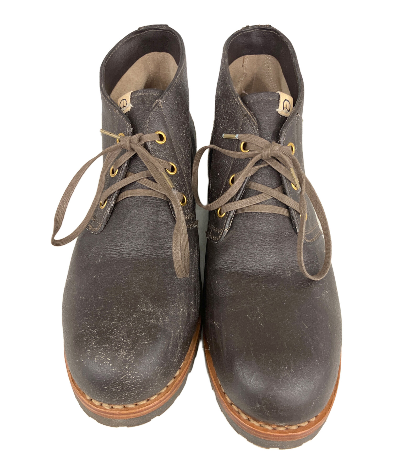 中古・古着通販】VISVIM (ビズビム) willys boots ブラウン サイズ