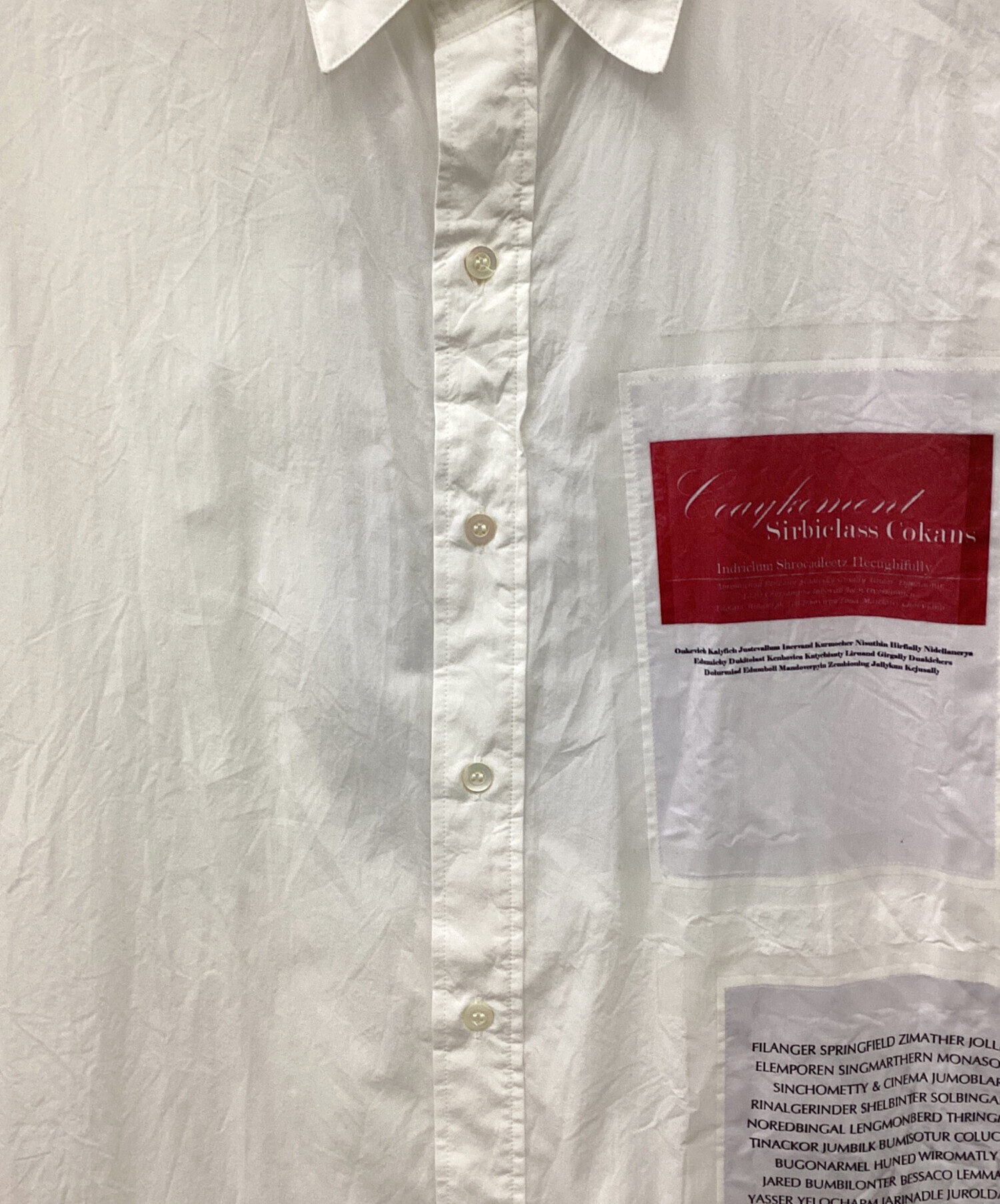 中古・古着通販】DISTORTION3 by PR-y (ディストーション3) SHIRT WITH