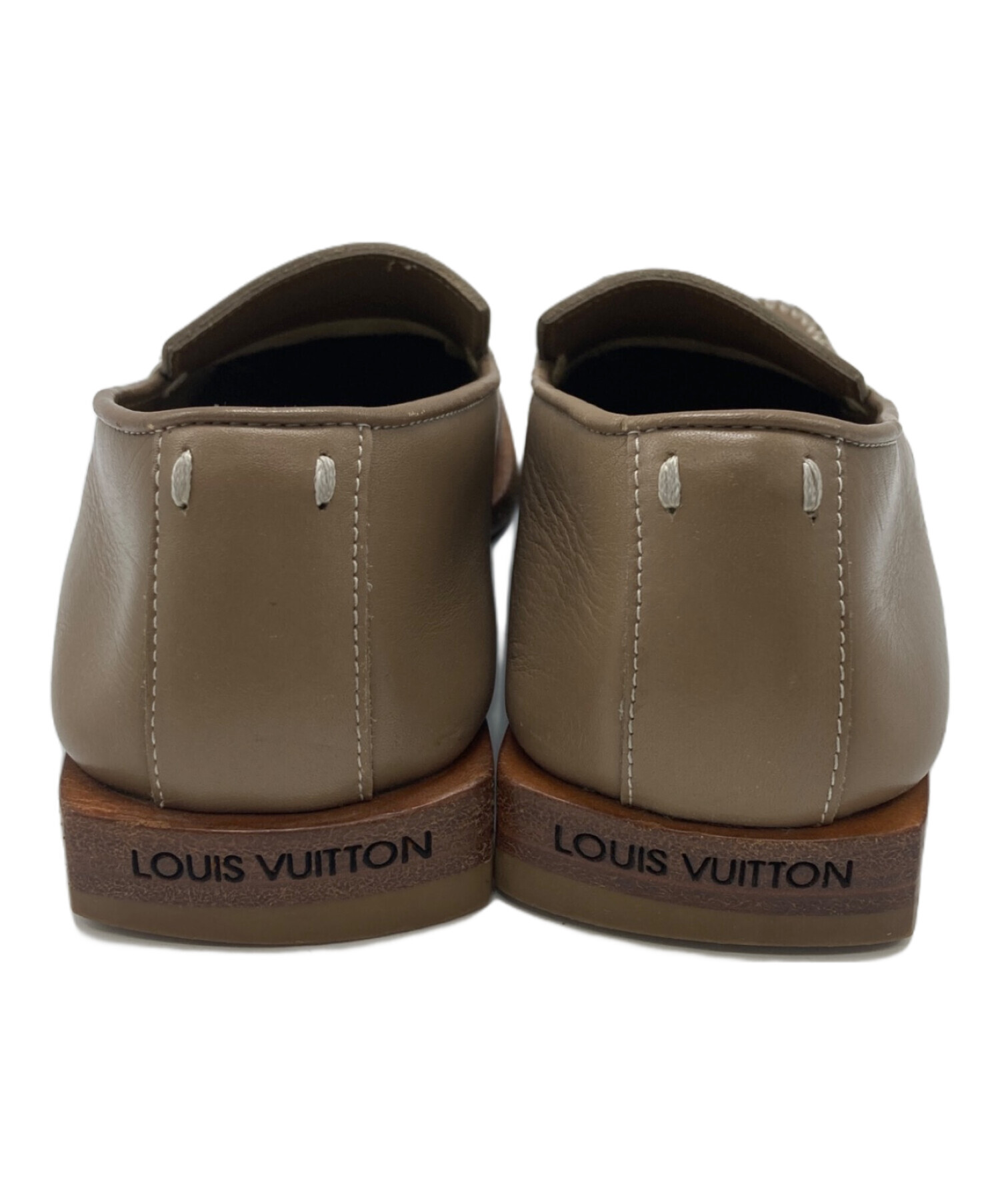 中古・古着通販】LOUIS VUITTON (ルイ ヴィトン) スクエアトゥレザー 