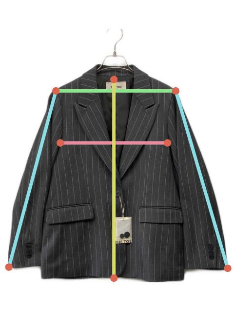 中古・古着通販】the TOE (ザ・トゥー) Strasbourg jacket グレー