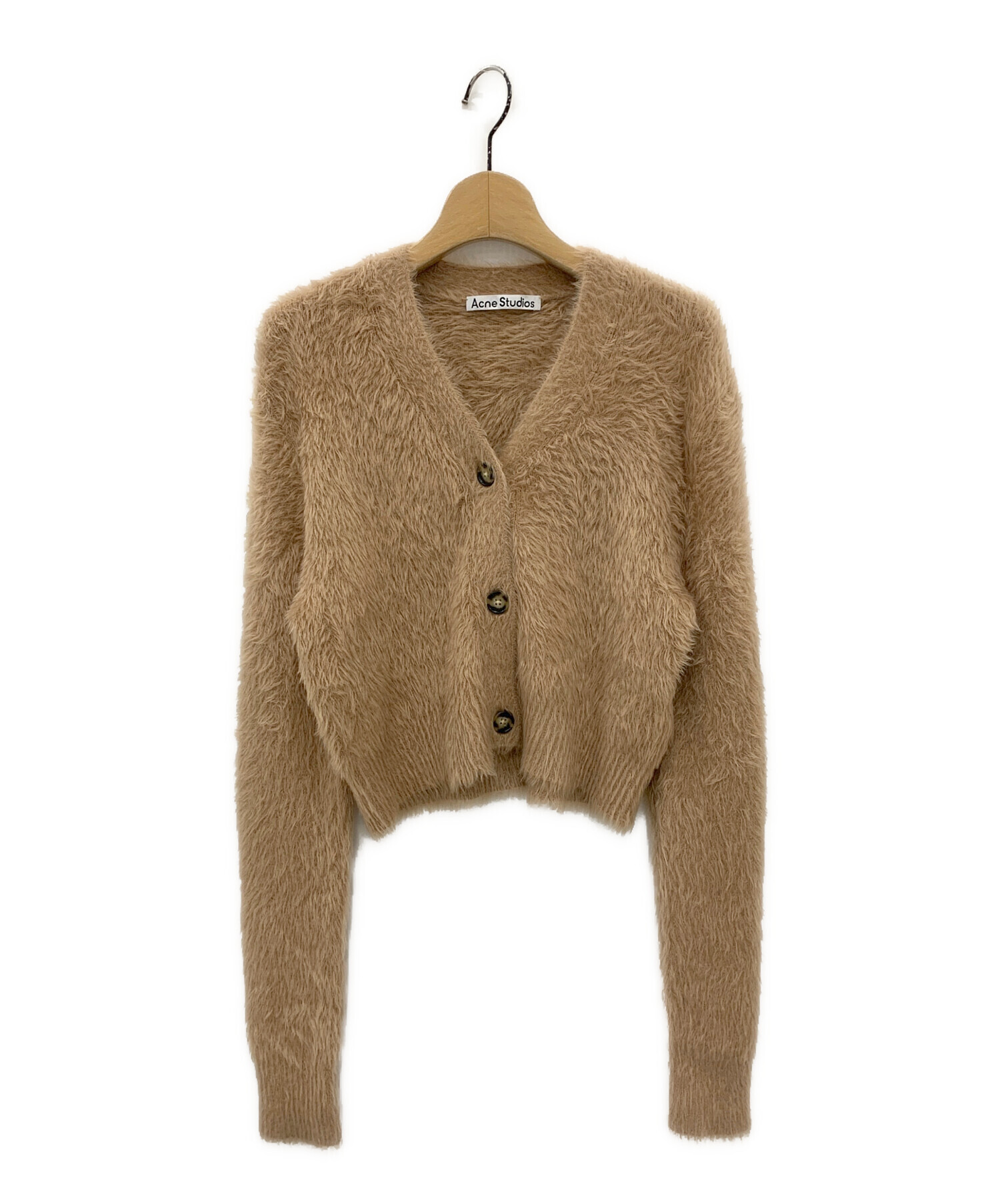 Acne Studious フラッフィーニットカーディガン 中古・古着通販】ACNE STUDIOS (アクネ ストゥディオス) フラッフィー