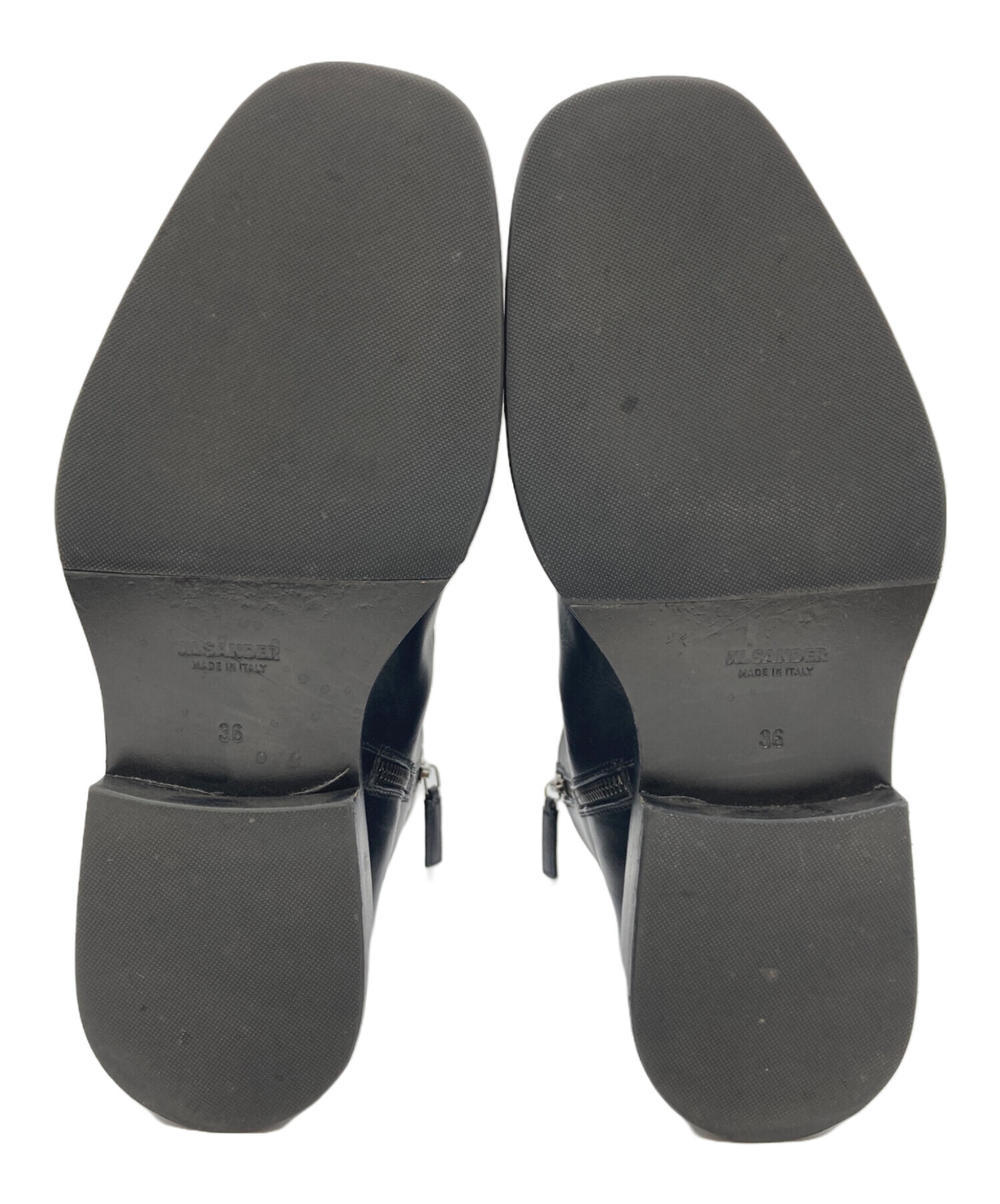 中古・古着通販】JIL SANDER (ジルサンダー) フロントパネル ブーツ