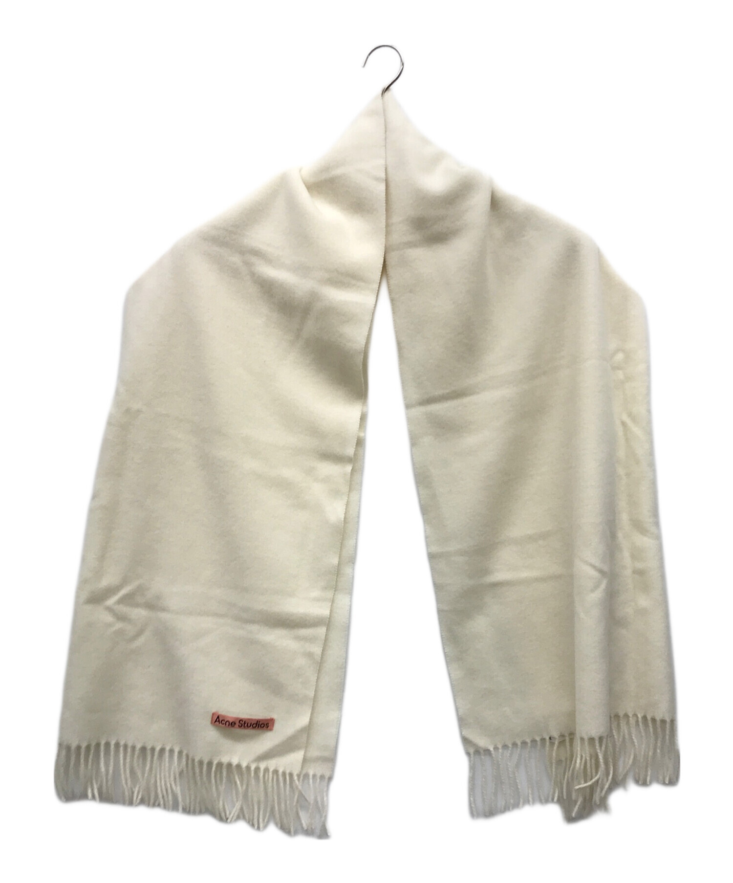 ACNE STUDIOS オーバーサイズウールスカーフ グレーメランジ 大判