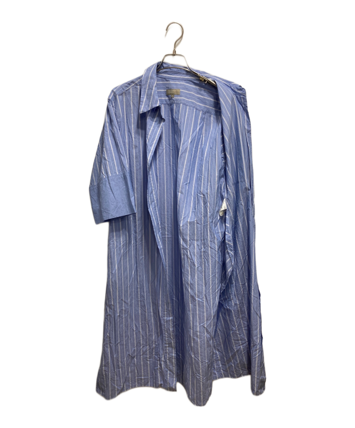 マーガレットハウエル　シャツワンピース　サイズ　Ⅱ MARGARET HOWELL（マーガレットハウエル） ワンピース SHIRTING LINEN
