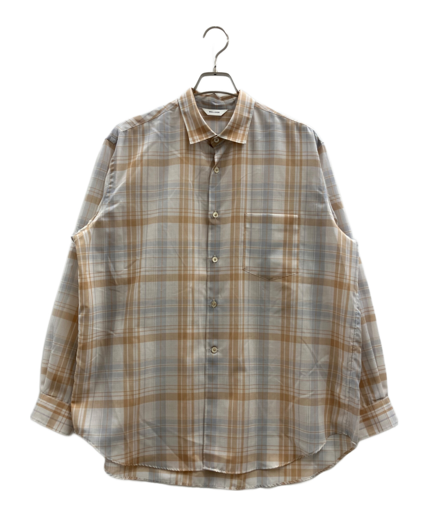 中古・古着通販】WELLDER (ウェルダー) Standard Shirt ベージュ