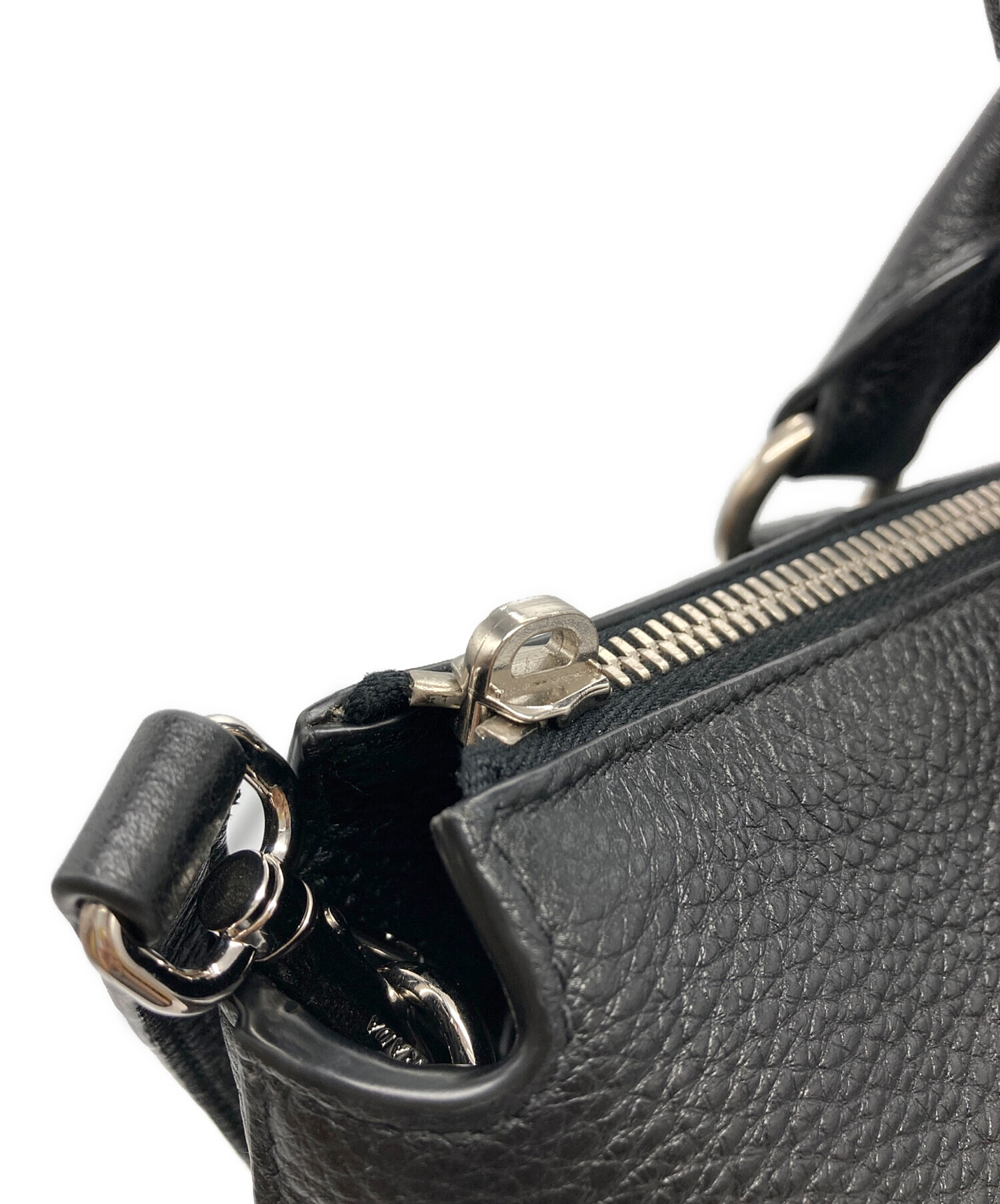 中古・古着通販】PRADA (プラダ) 2WAYレザーバッグ ブラック｜ブランド