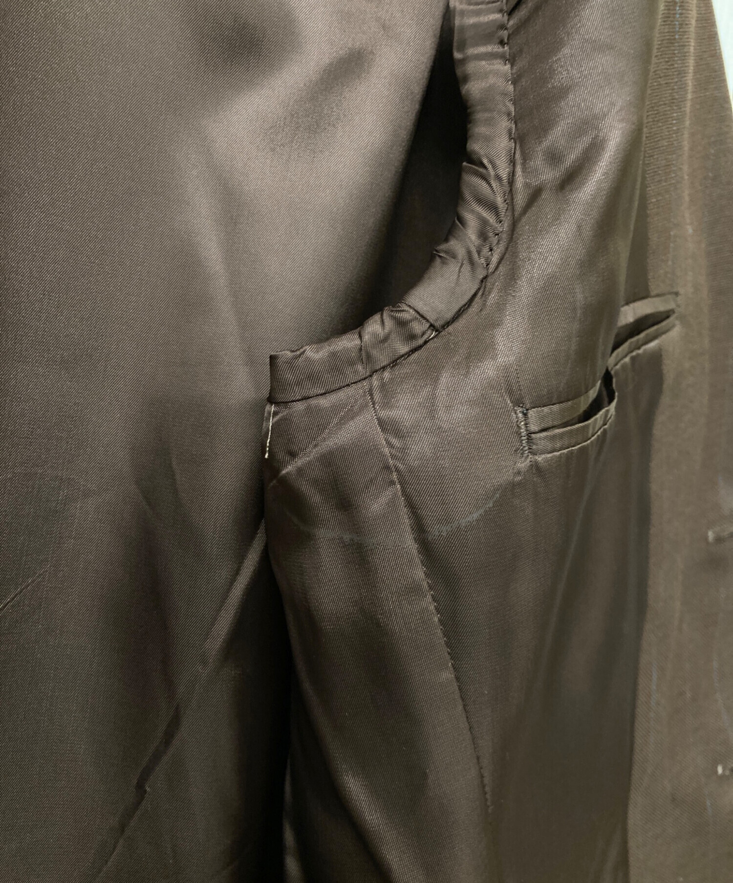 中古・古着通販】AURALEE (オーラリー) HARD TWIST WOOL PANAMA STRIPE