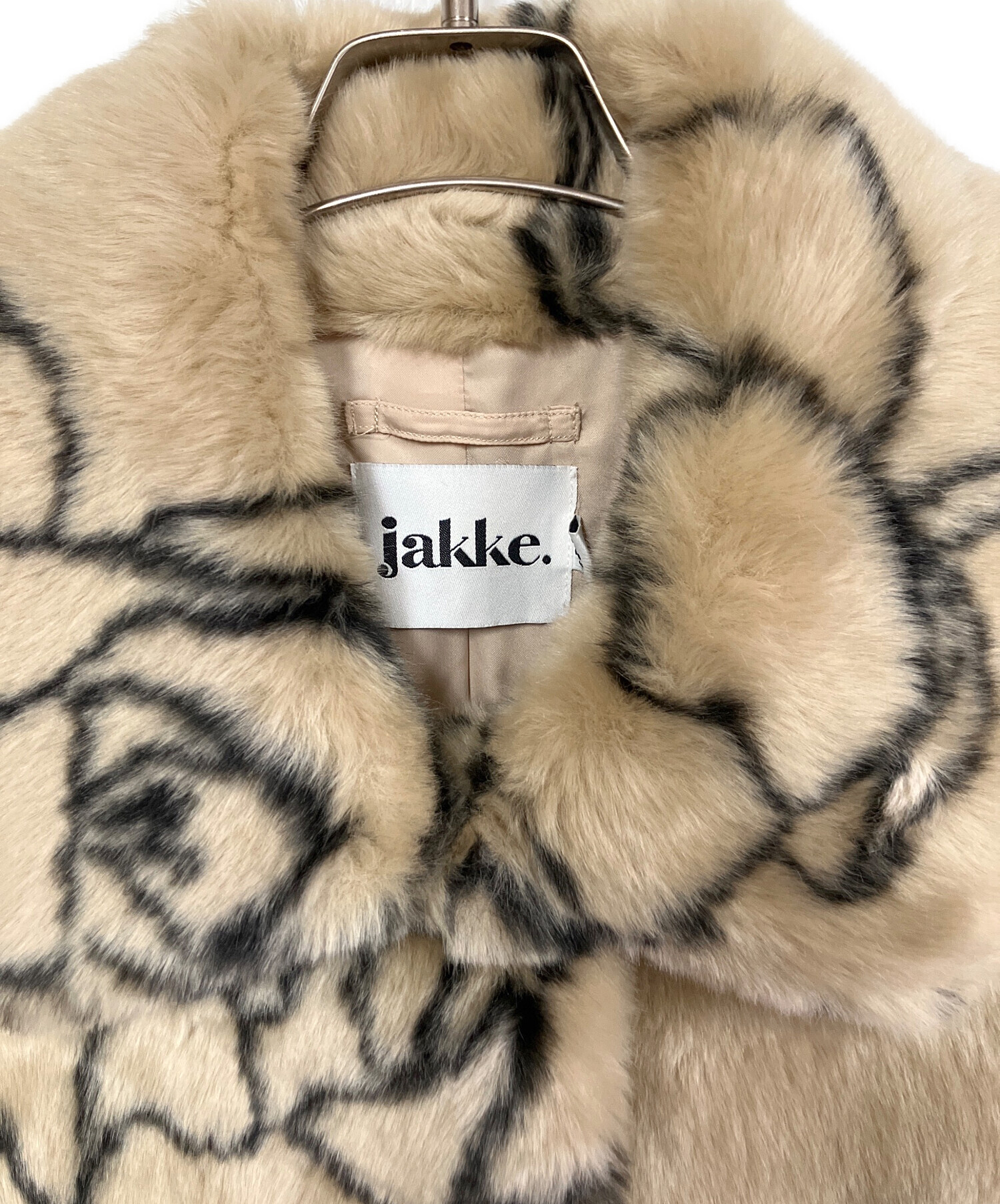 中古・古着通販】Jakke (ジャッキー) フェイクファージャケット