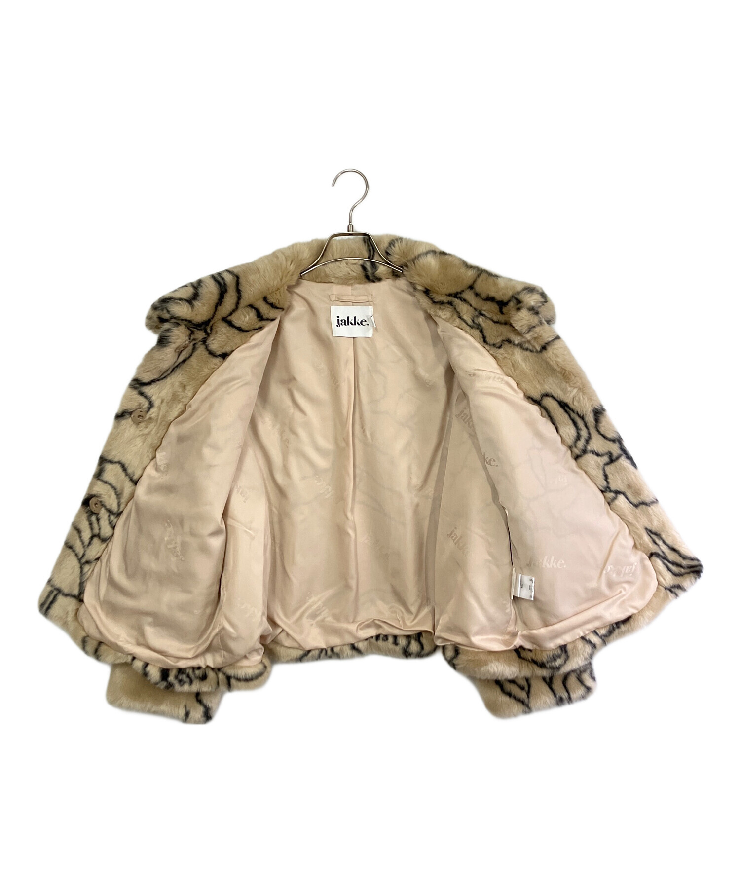中古・古着通販】Jakke (ジャッキー) フェイクファージャケット