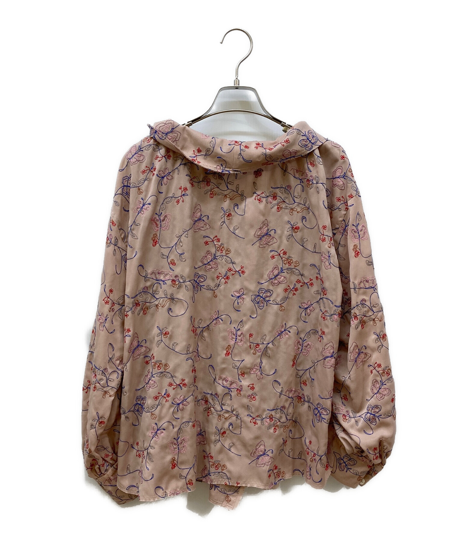 中古・古着通販】maturely (マチュアリー) Embroidery Cut off Ruffle 