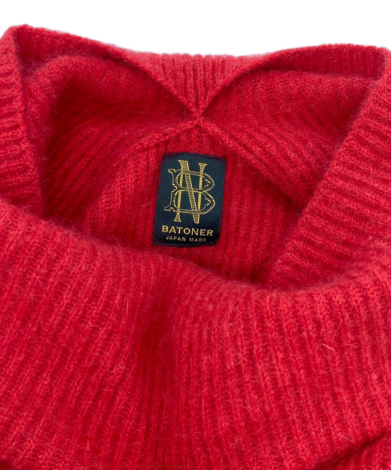 中古・古着通販】BATONER (バトナ―) カシミヤフォックスユニーク