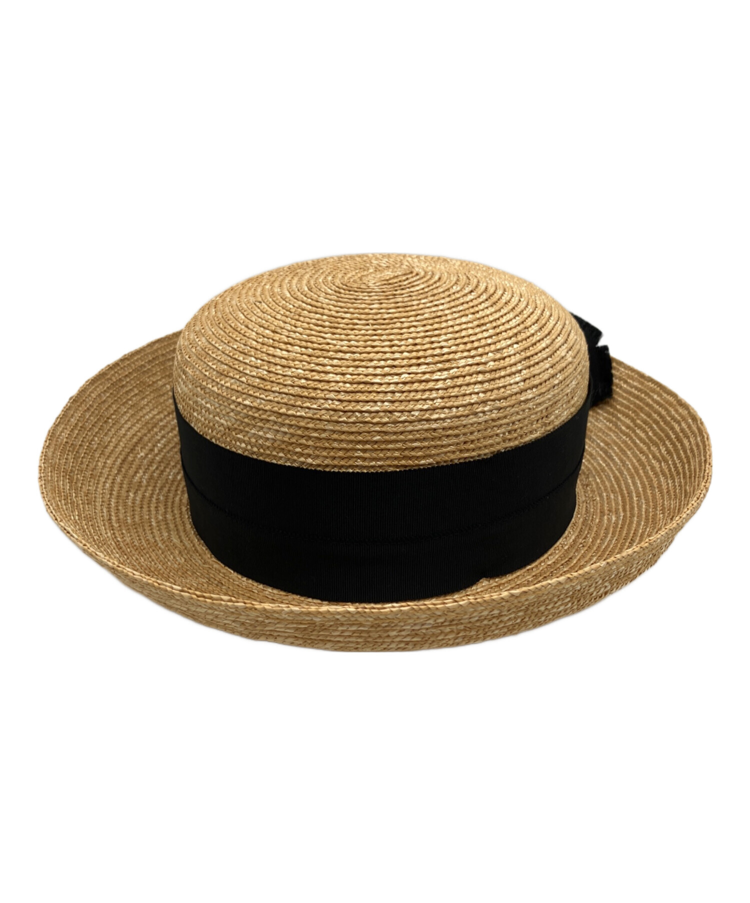 Chapeau d' O StrawBraid Casablanca | 57.5cm(75) BLACK (01