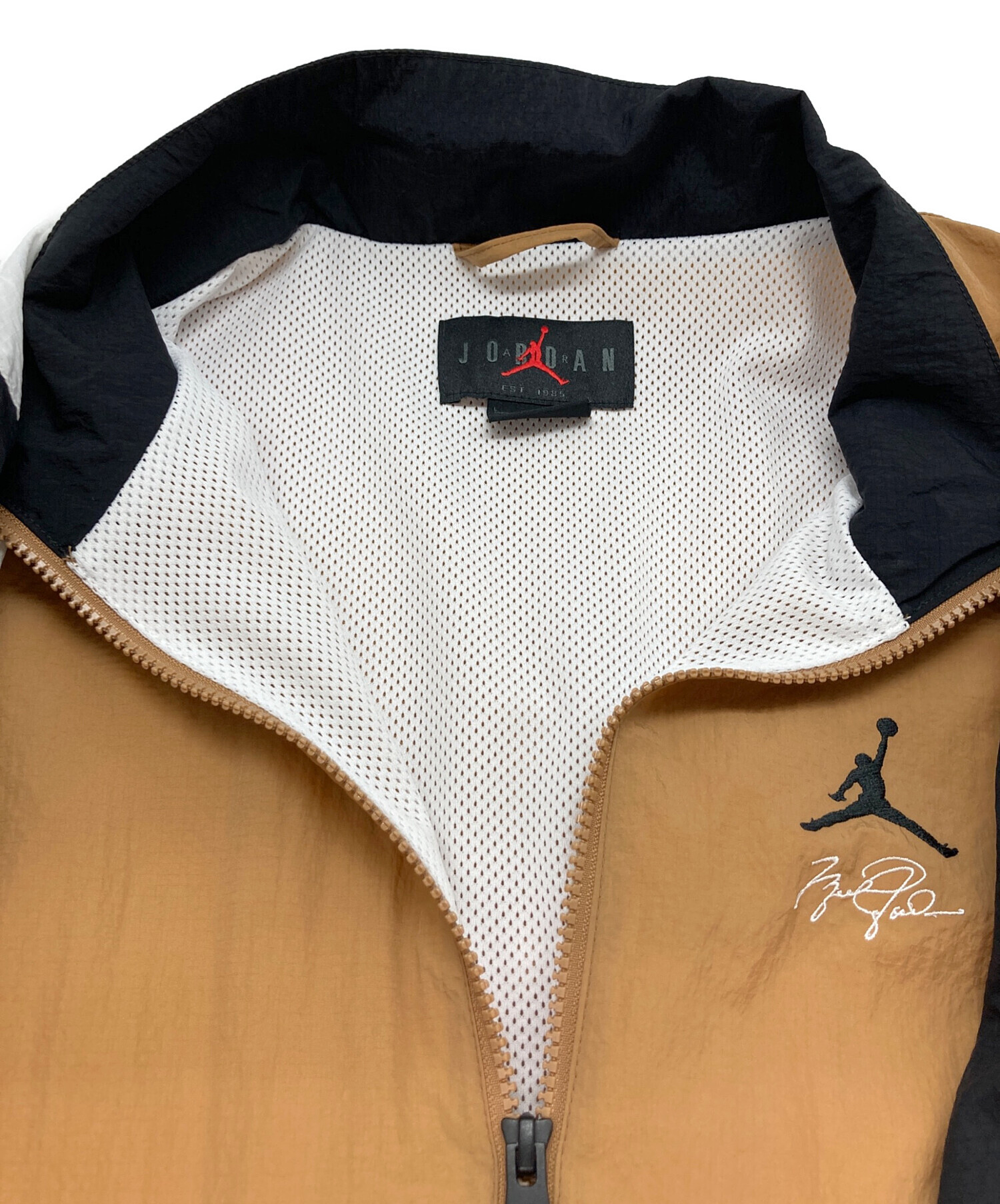 中古・古着通販】JORDAN (ジョーダン) ナイロンジャケット ブラウン 