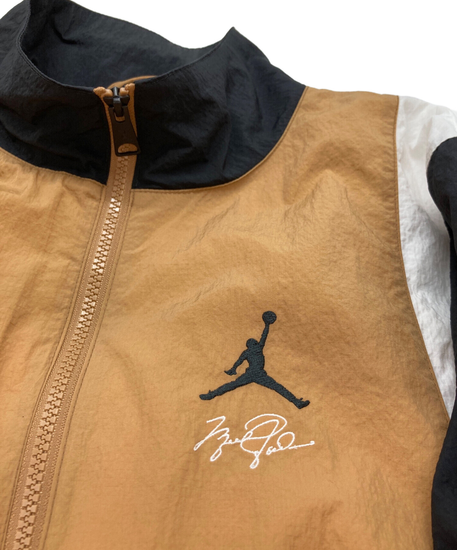 中古・古着通販】JORDAN (ジョーダン) ナイロンジャケット ブラウン 