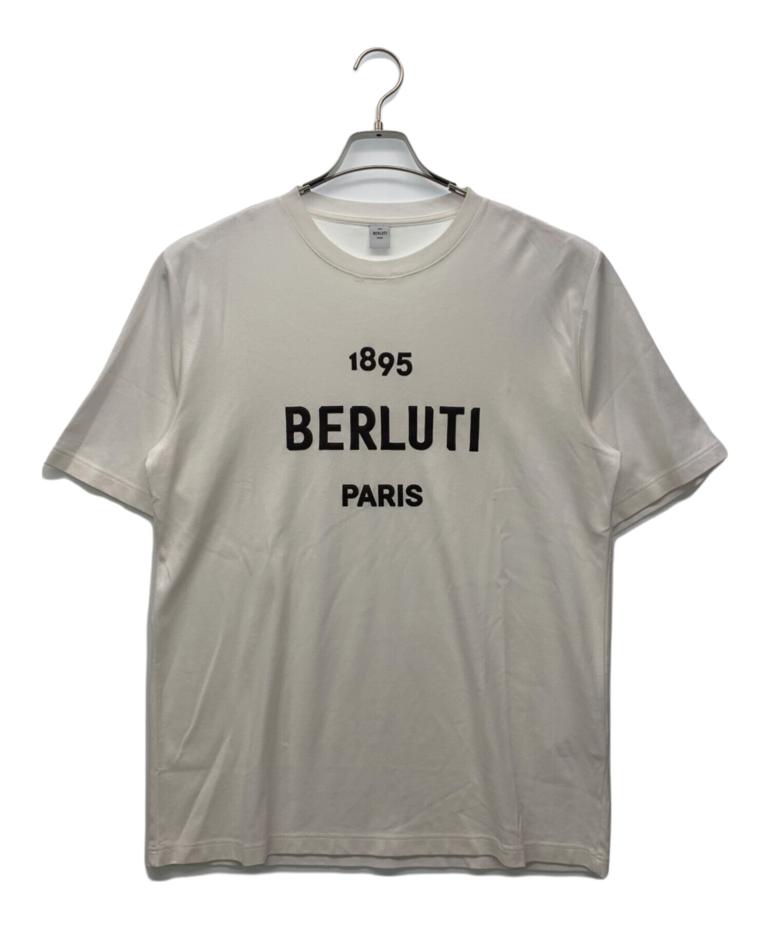 中古・古着通販】Berluti (ベルルッティ) ブラウン ロゴTシャツ 