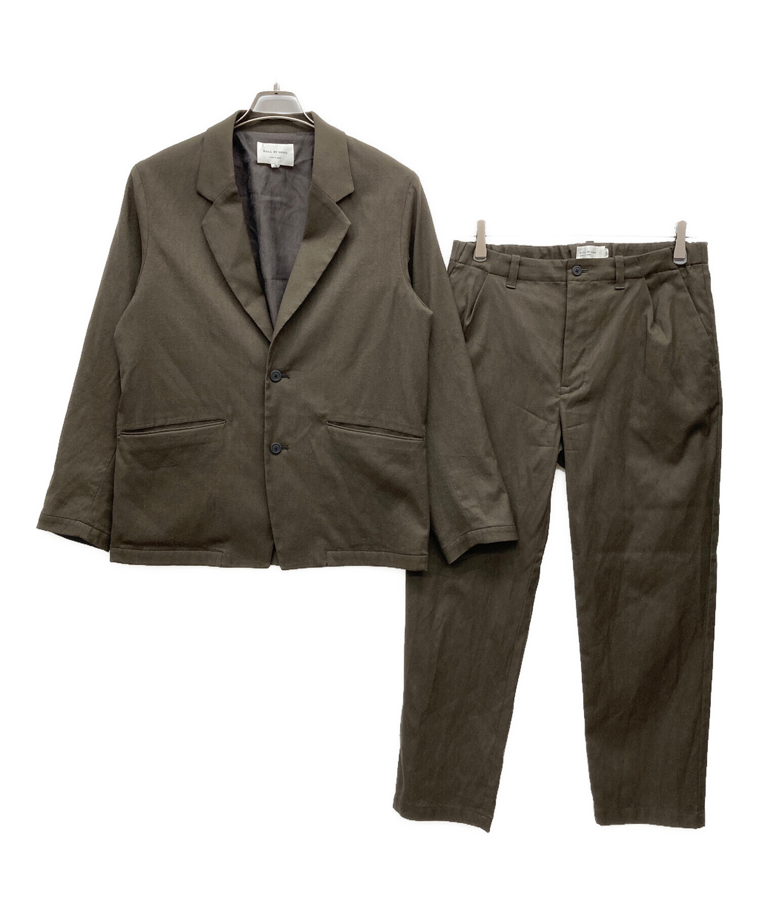スティルバイハンド×シップス　セットアップ　46　シルク 中古・古着通販】STILL BY HAND (スティルバイハンド) セットアップ