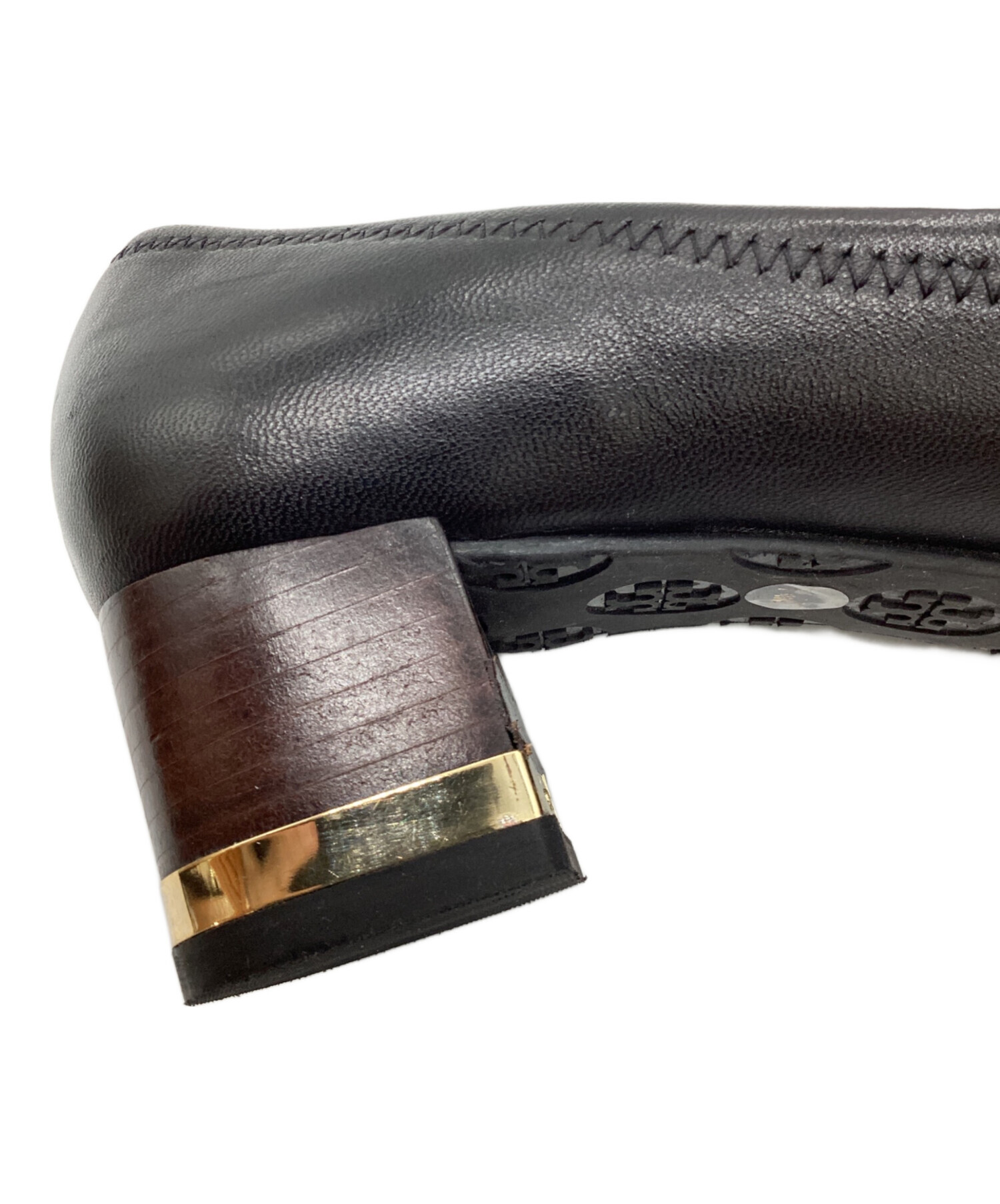 新品！トリーバーチヒール　ブラック8C 中古・古着通販】TORY BURCH (トリーバーチ) ヒールパンプス ブラック