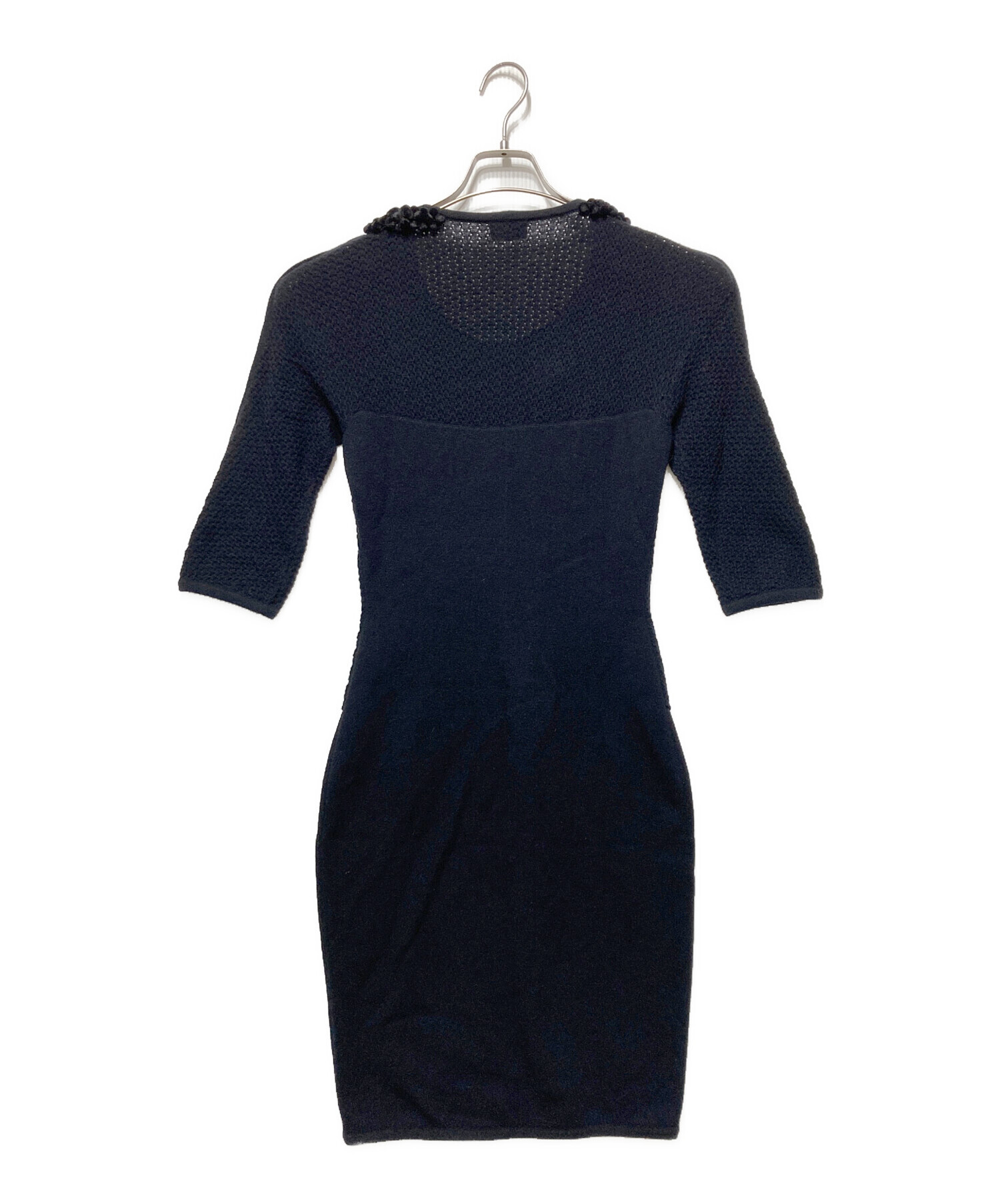 中古・古着通販】FENDI (フェンディ) デザインウールニットワンピース